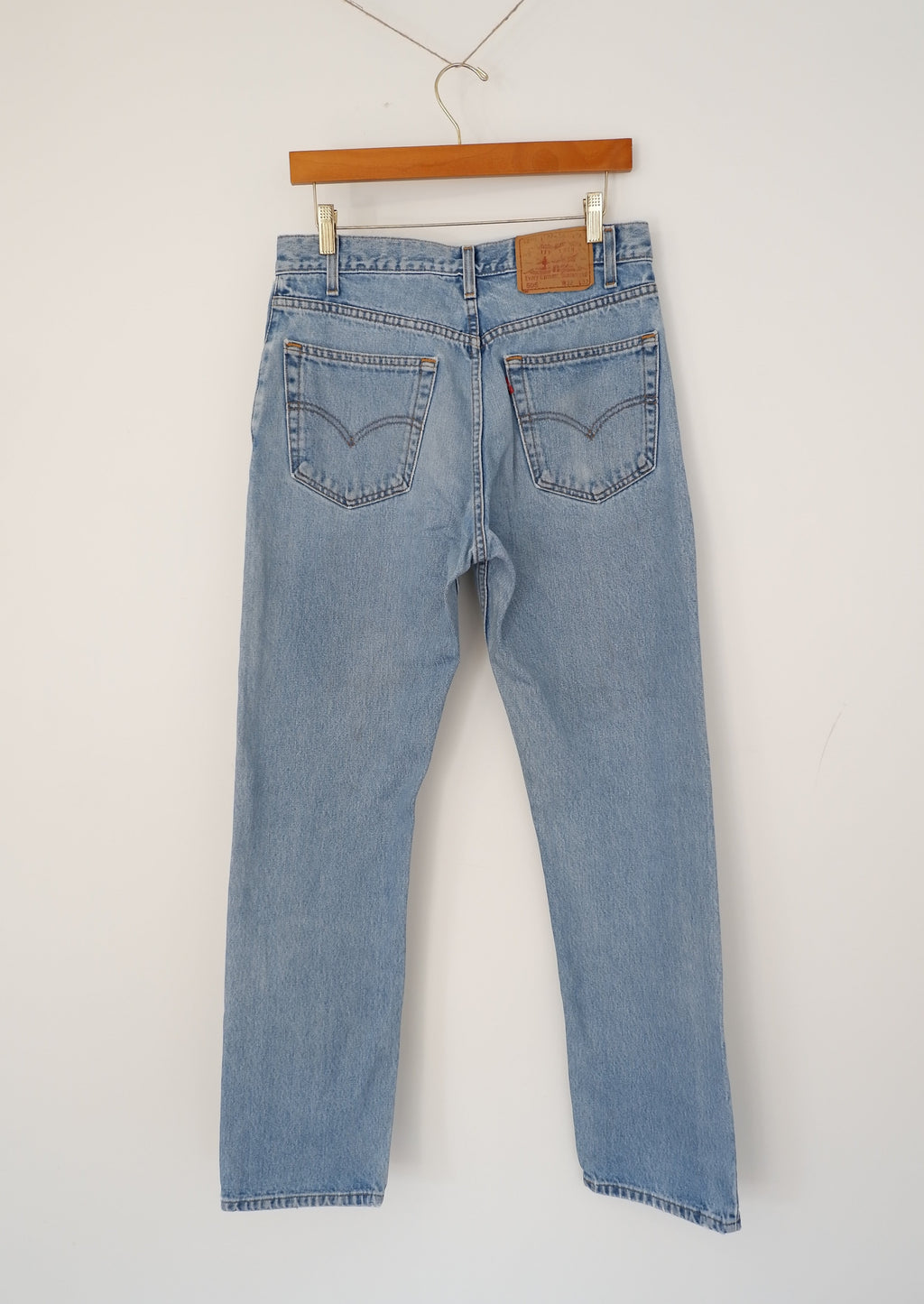 Levis Vintage 505 Relaxed Fit Straight Leg Jeans - 30