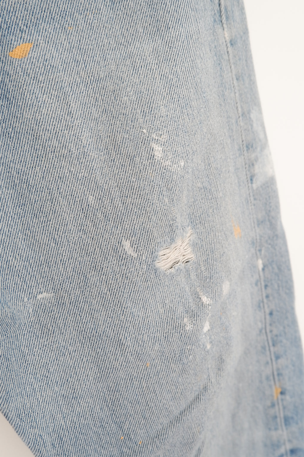 Levis Vintage 501 Paint Splatter Ripped Jeans - 25