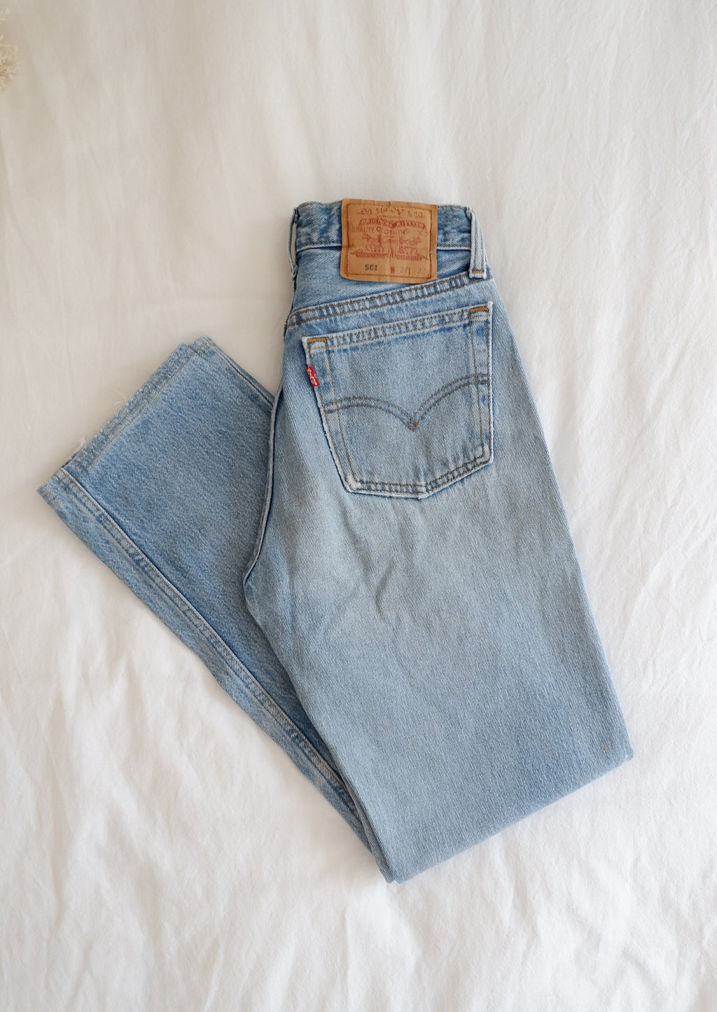 Levis Vintage 501 Paint Splatter Ripped Jeans - 25