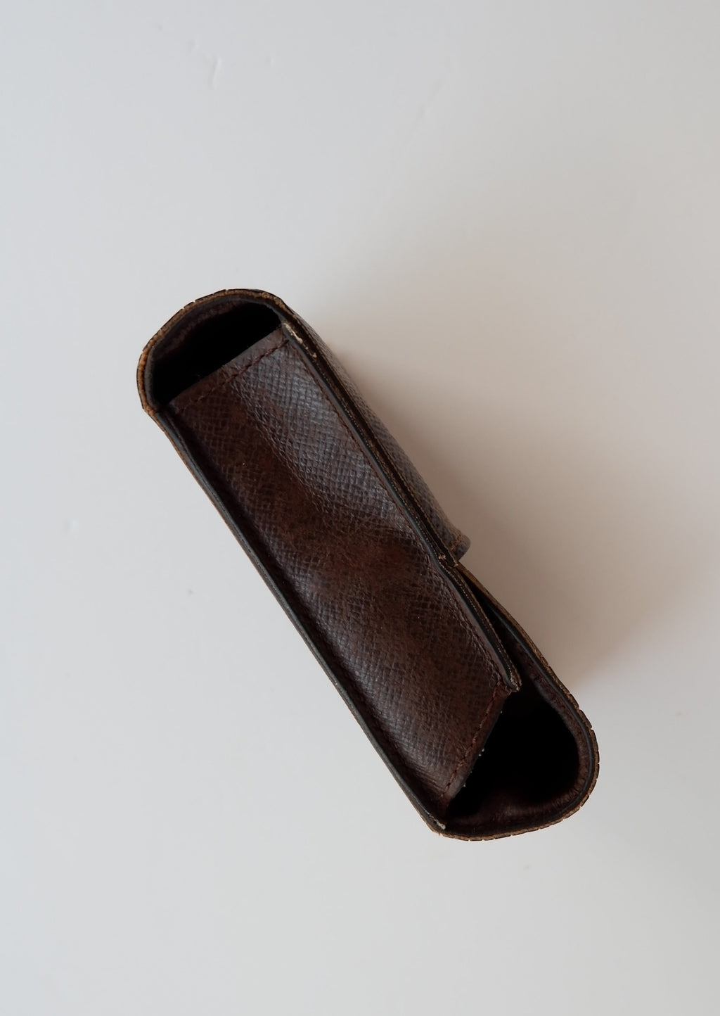 Étui à cigarettes Louis Vuitton Damier Ebene authentique d'occasion