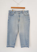 Levis Vintage 550 Light Wash Relaxed Fit Straight Leg Jeans - 40