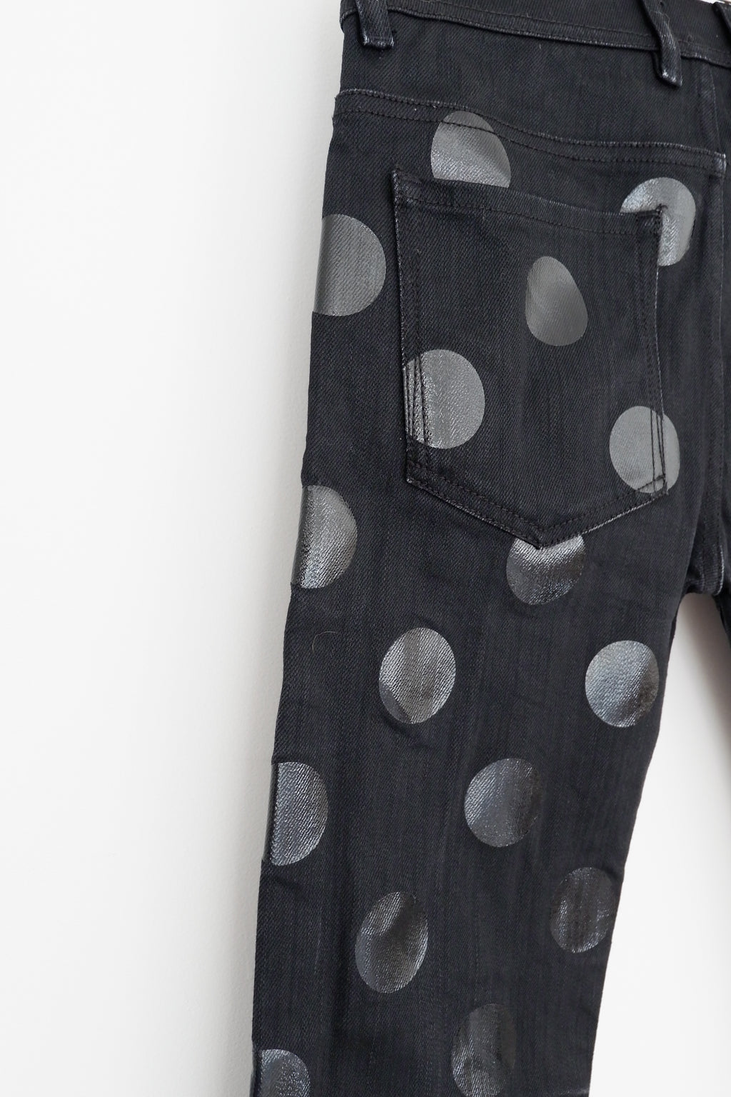 Diesel Black Polk A Dot Skinny Jeans - 26