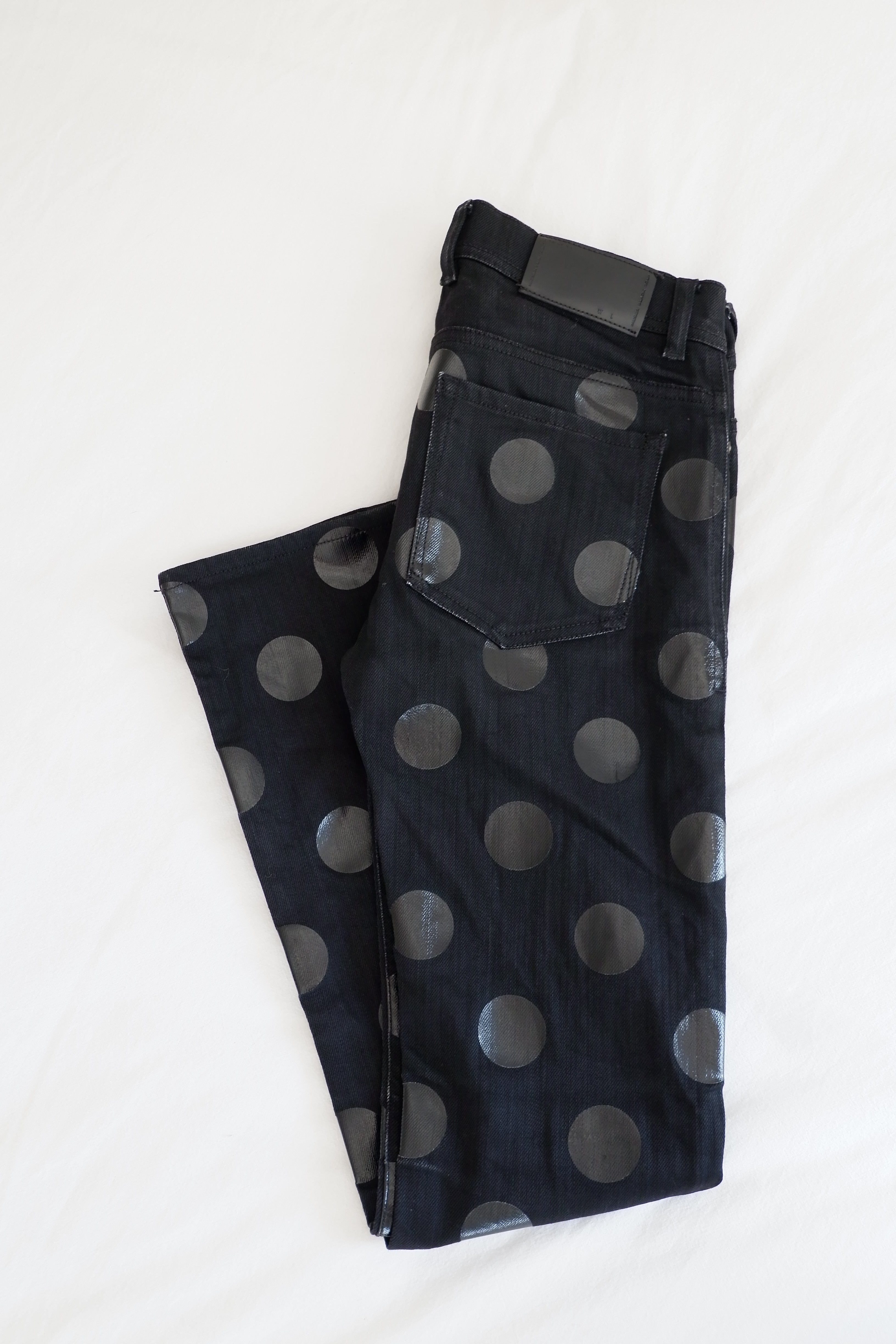 Diesel Black Polk A Dot Skinny Jeans - 26