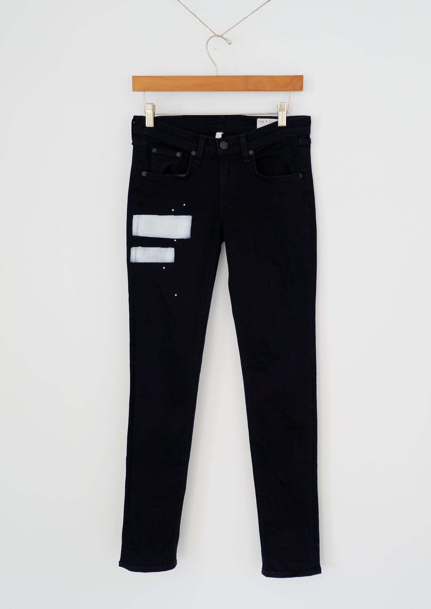 Rag & Bone Black Skinny Jeans - 26