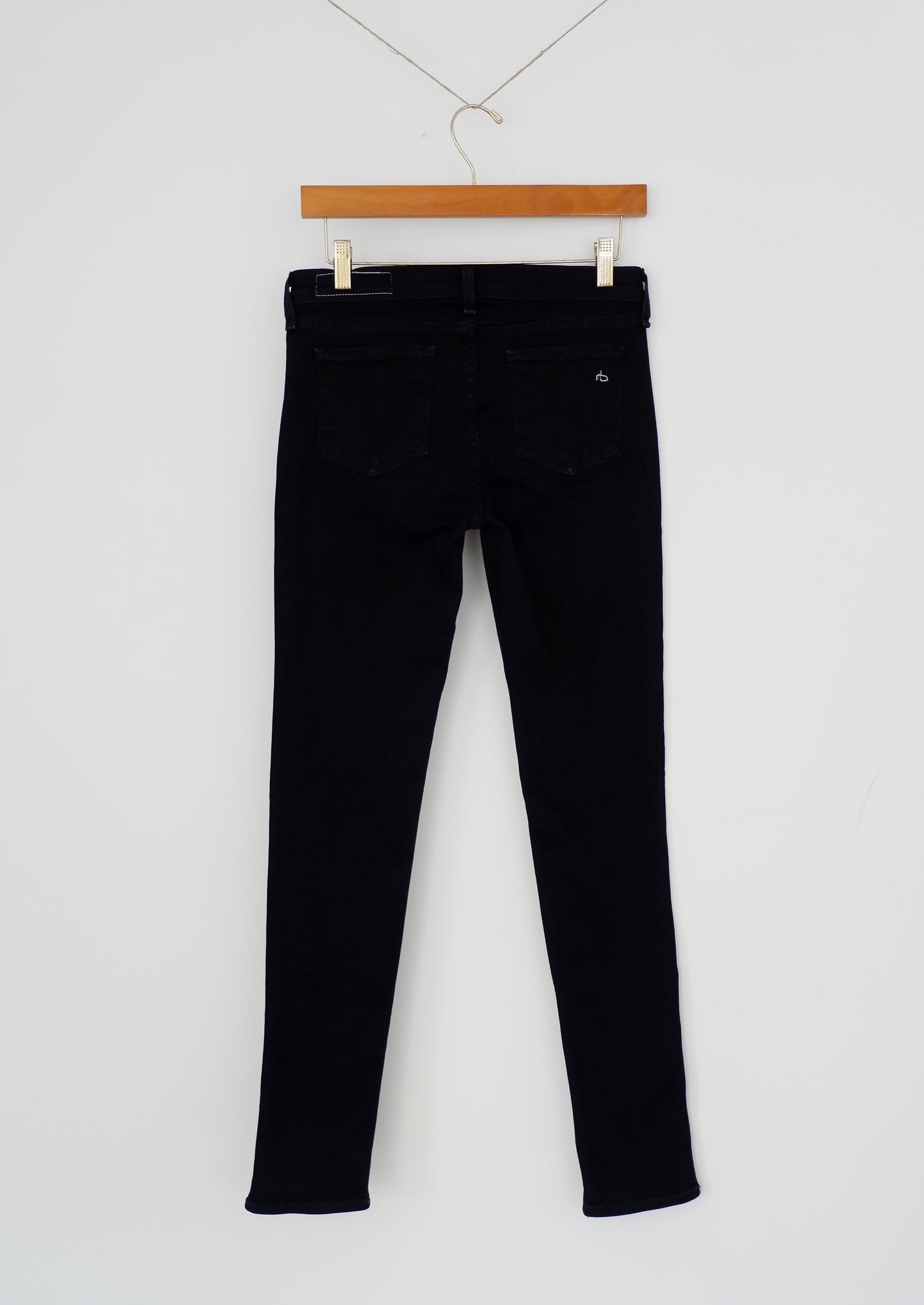 Rag & Bone Black Skinny Jeans - 26