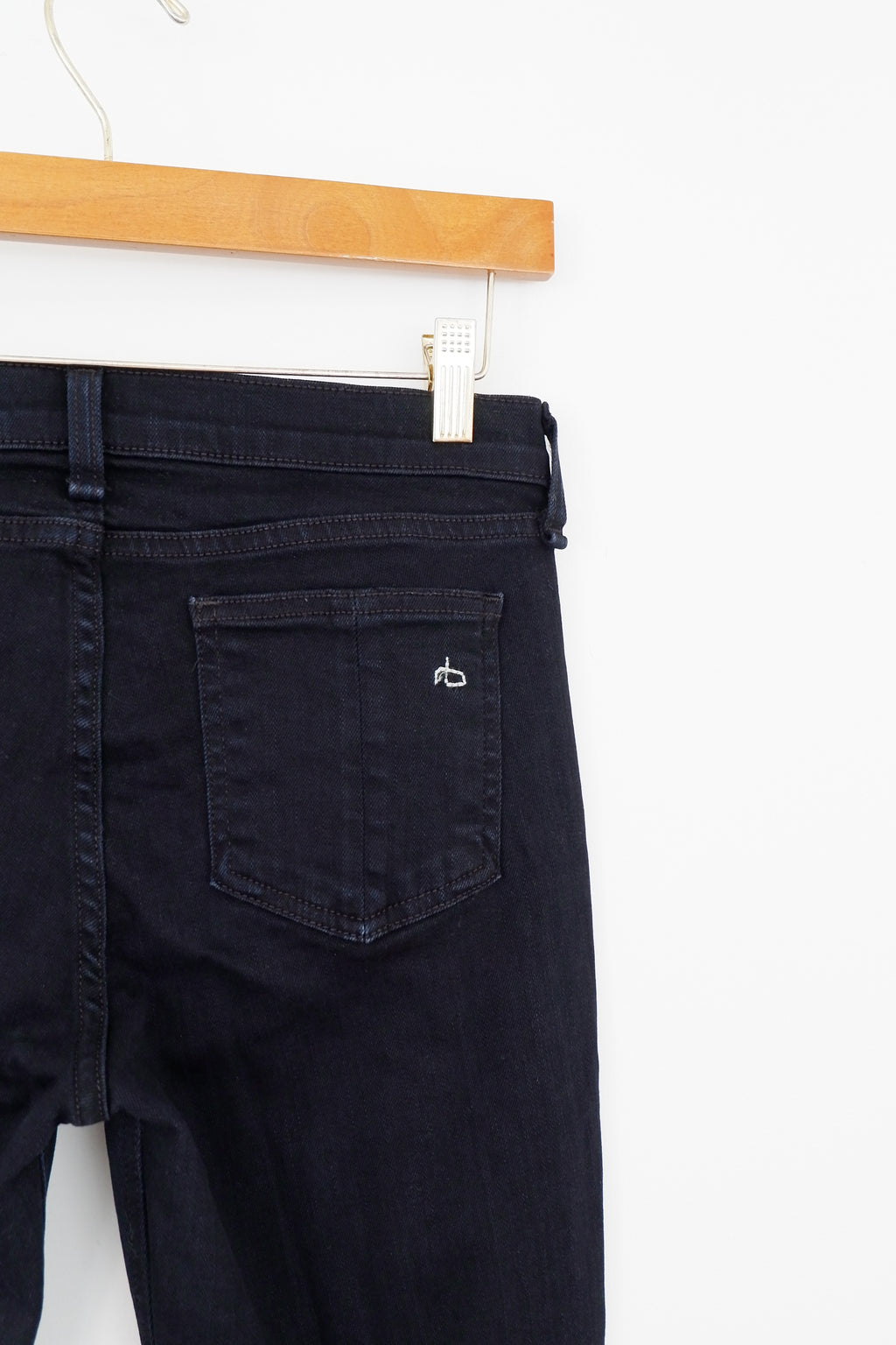 Rag & Bone Black Skinny Jeans - 26