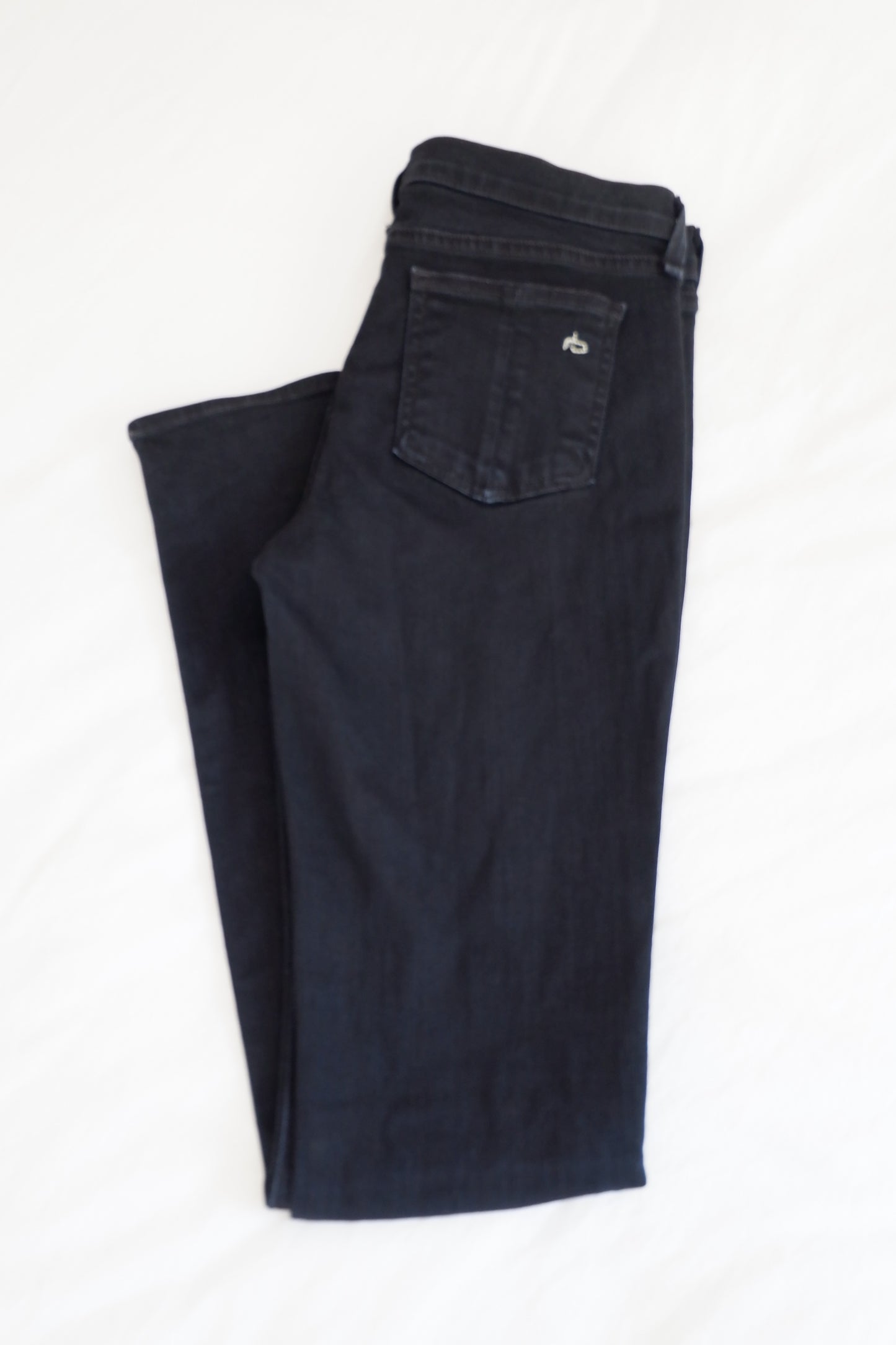 Rag & Bone Black Skinny Jeans - 26