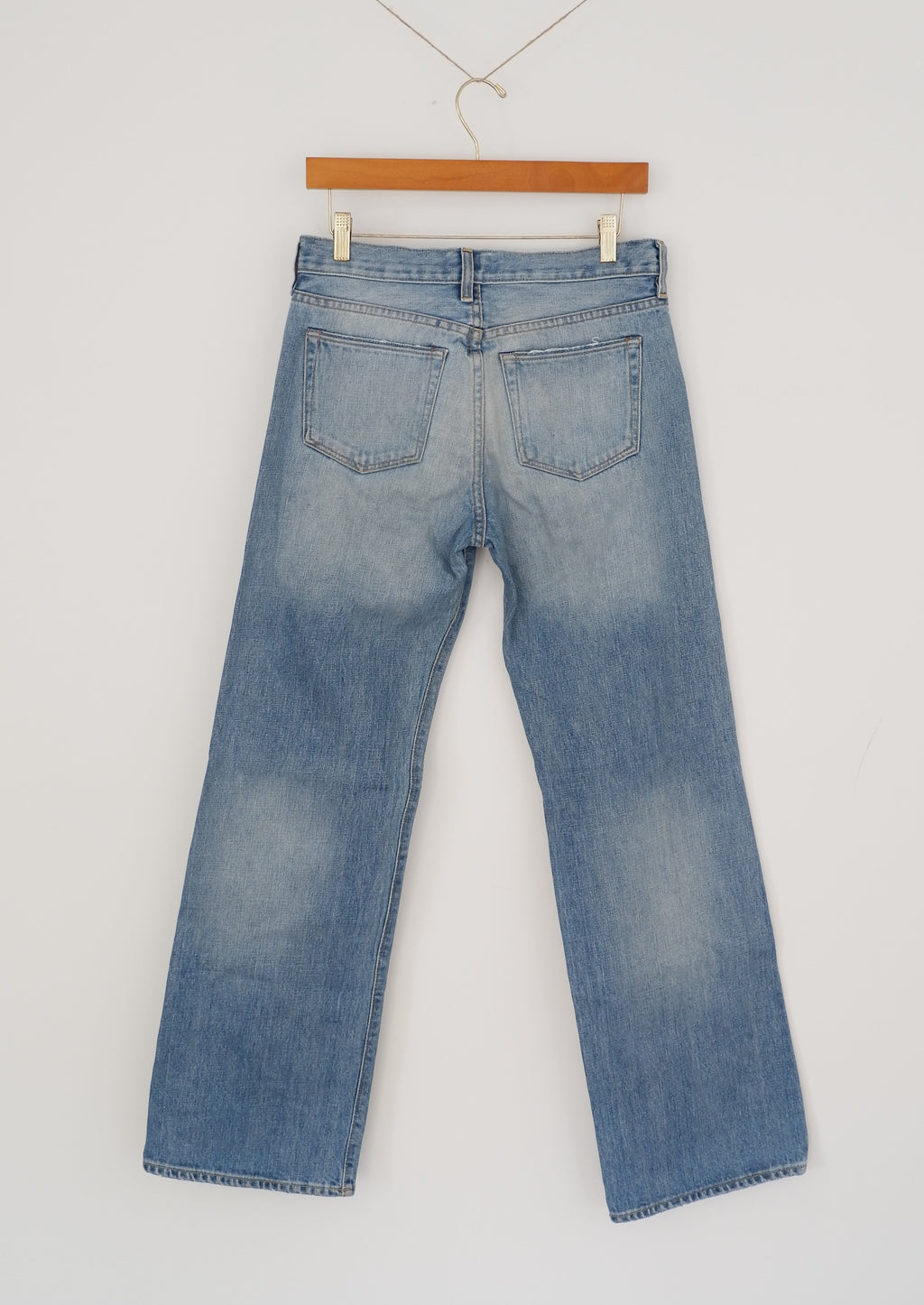 Simon Miller Light Wash Wide Leg Jeans - 26