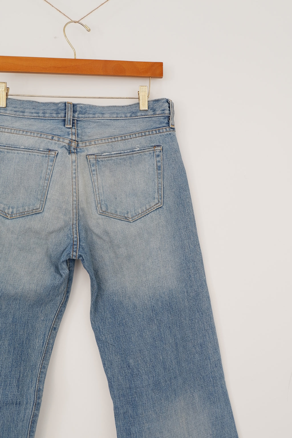 Simon Miller Light Wash Wide Leg Jeans - 26