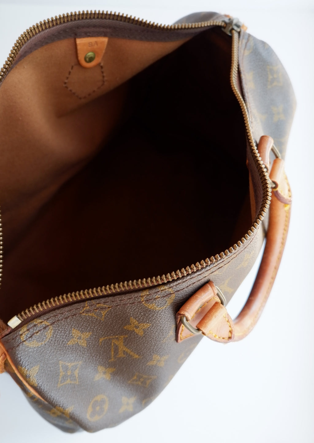 Authentique Sac Vintage d'occasion Louis Vuitton Monogram Speedy 35