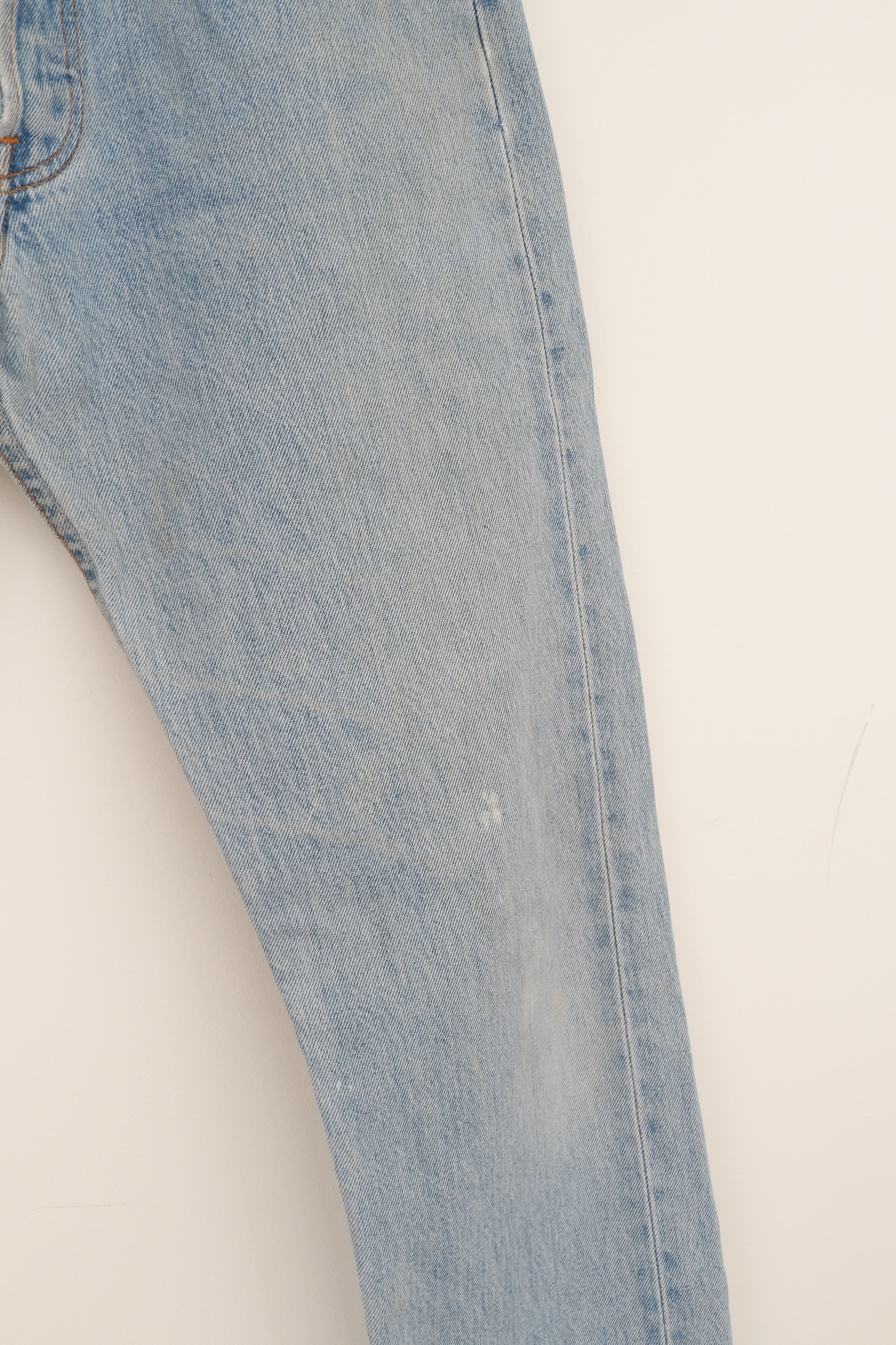 Levis Vintage 501 Light Wash Straight Leg Jeans - 30