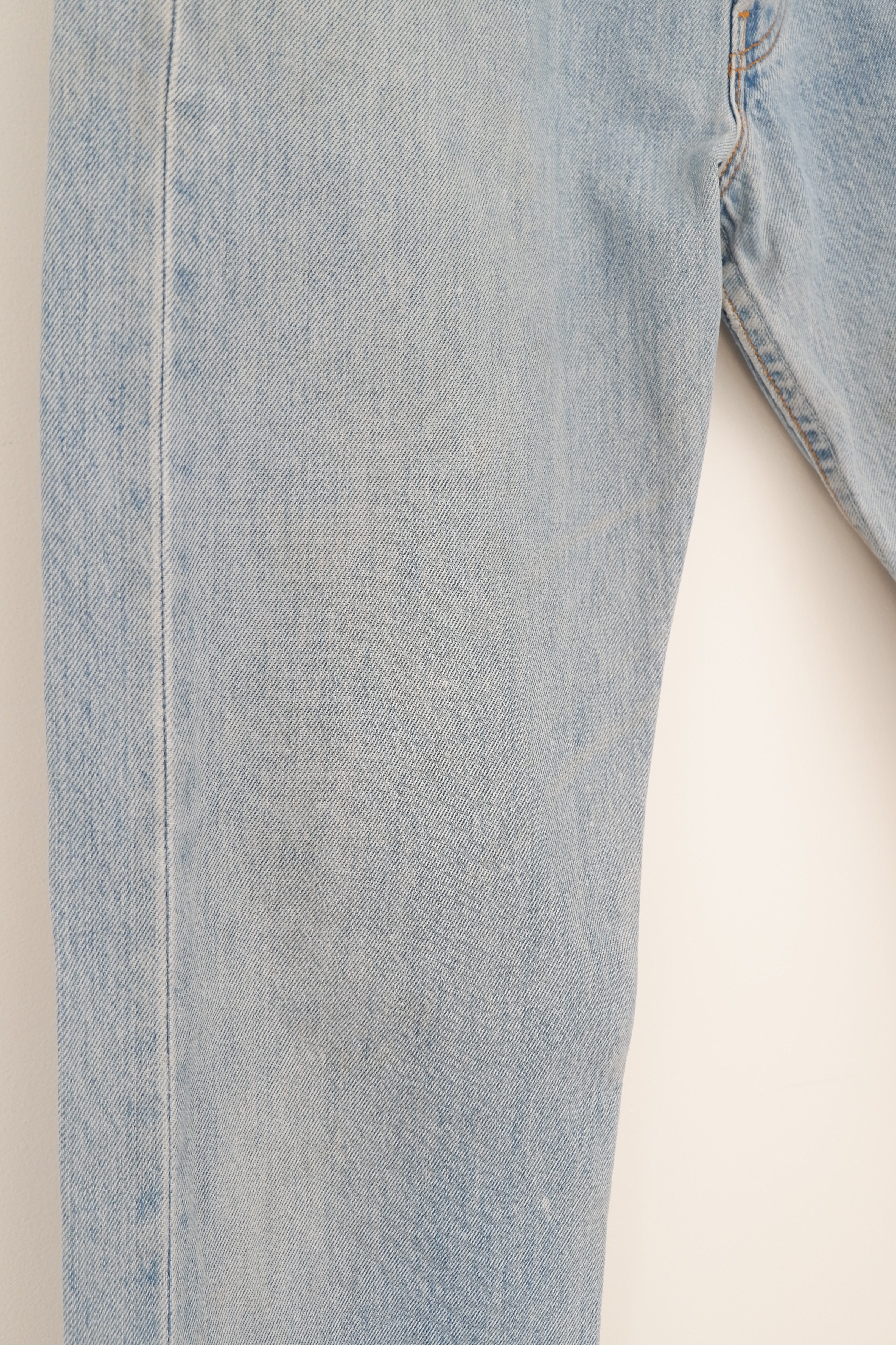 Levis Vintage 501 Light Wash Straight Leg Jeans - 30