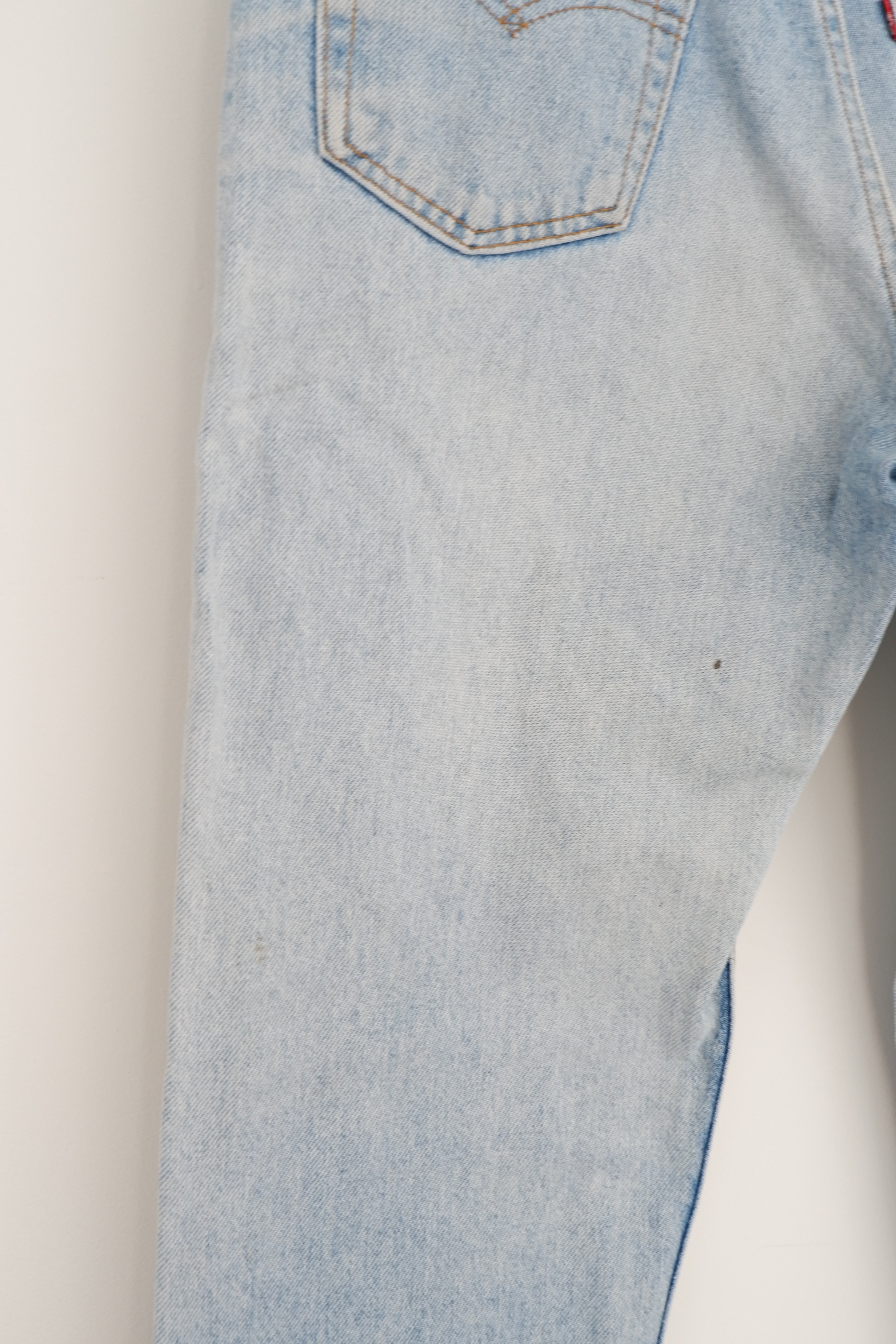 Levis Vintage Light Wash Straight Leg Jeans - 26