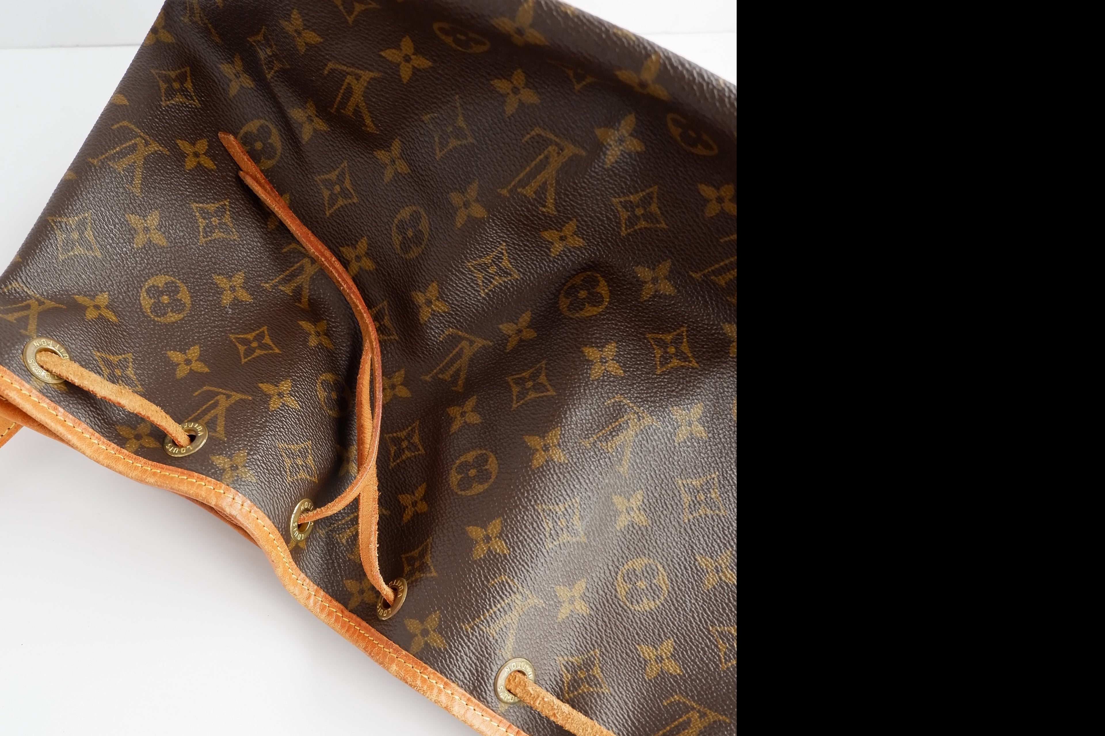 Authentique sac à bandoulière Louis Vuitton Monogram Petit Noe Vintage d'occasion