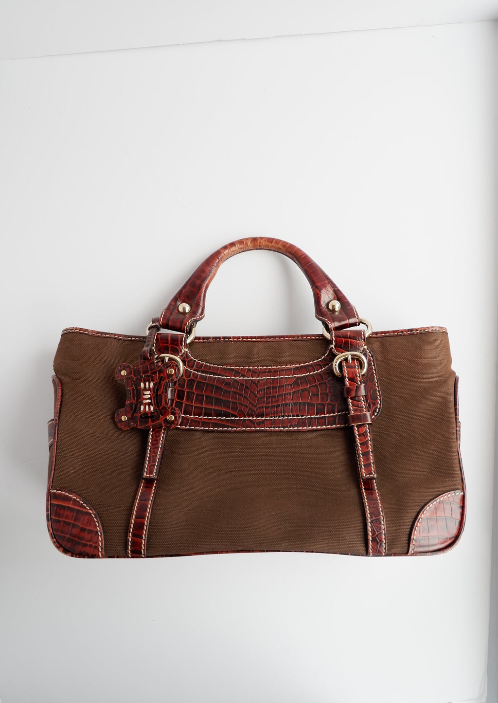 Authentic Preowned Vintage Celine Brown Boogie Bag