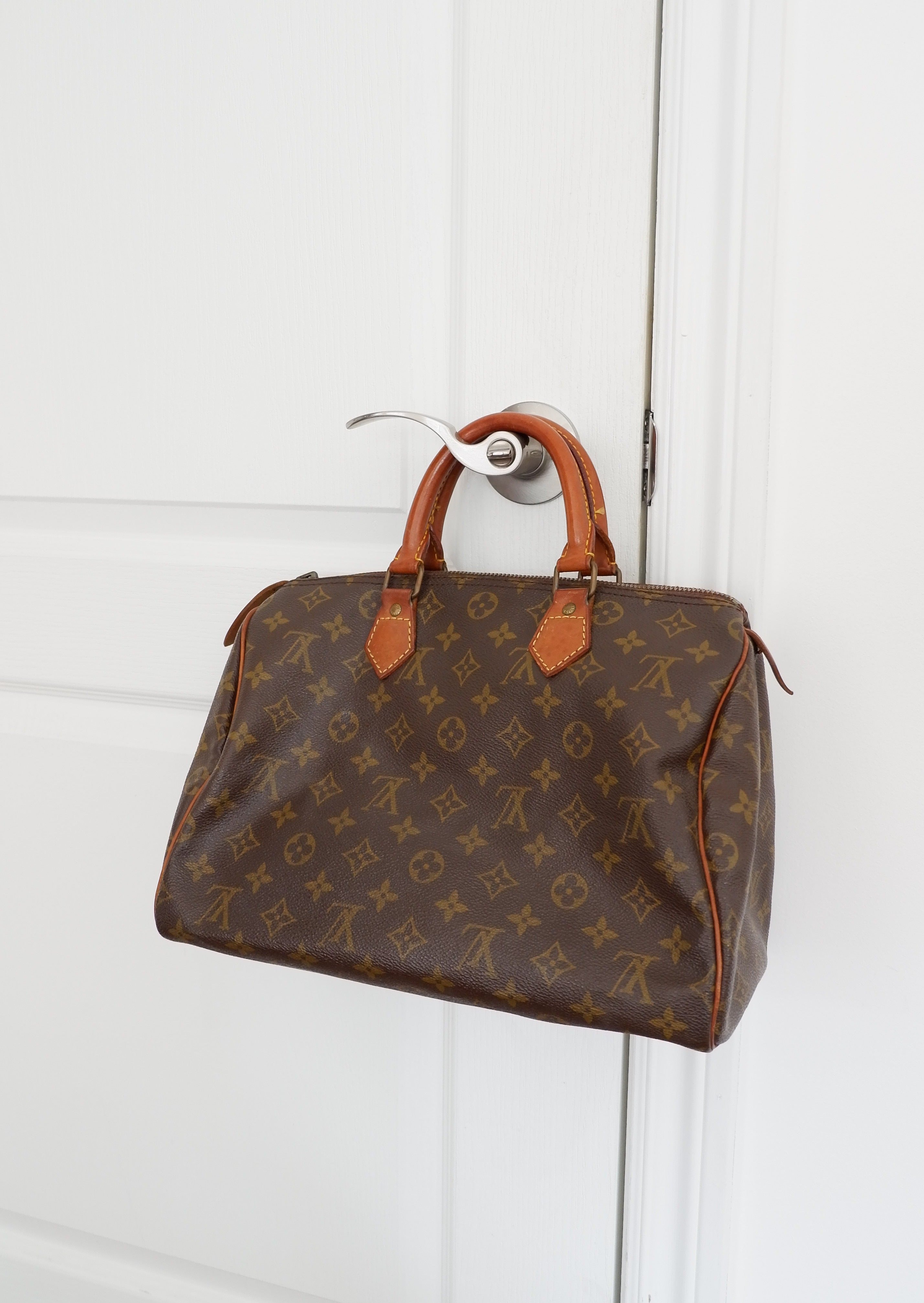 Sac Speedy 30 Monogram Louis Vuitton Vintage Authentique Pré-aimé