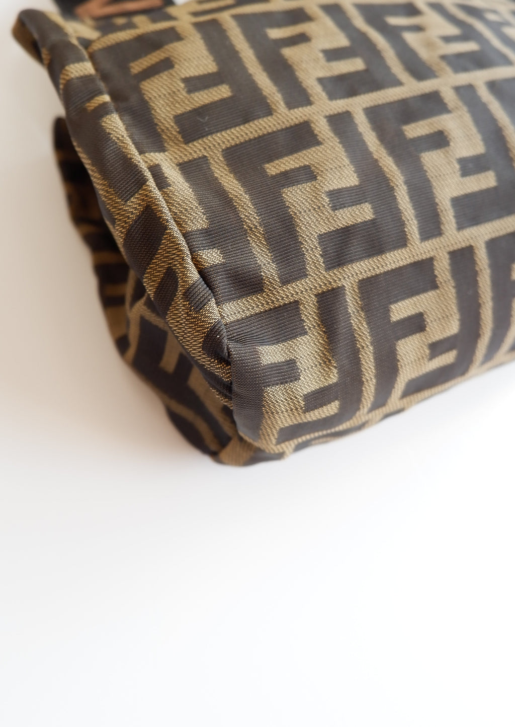 Authentic Preowned Vintage Fendi Zucca Small Handbag