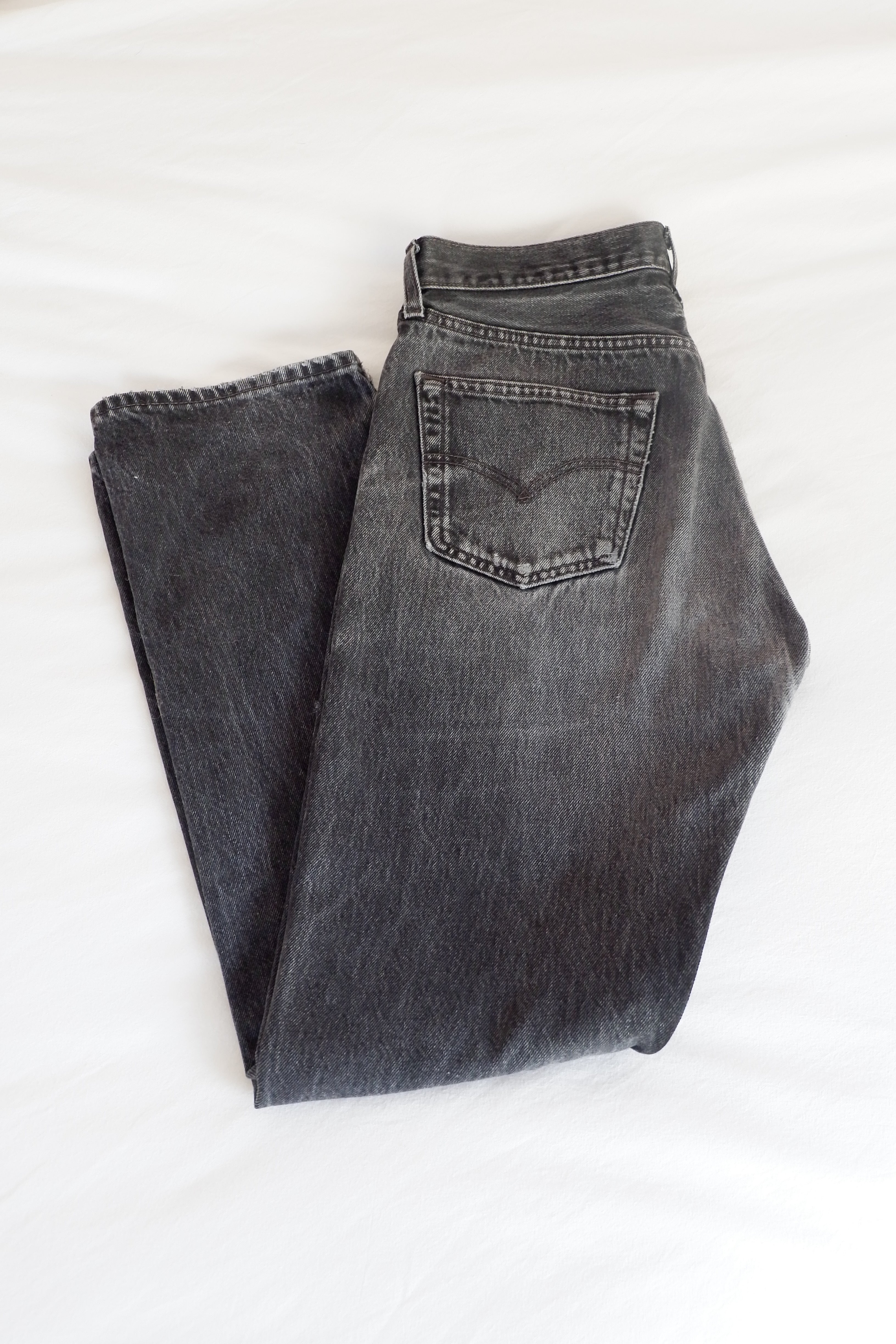 Levis Vintage 501 Jean droit noir - 33