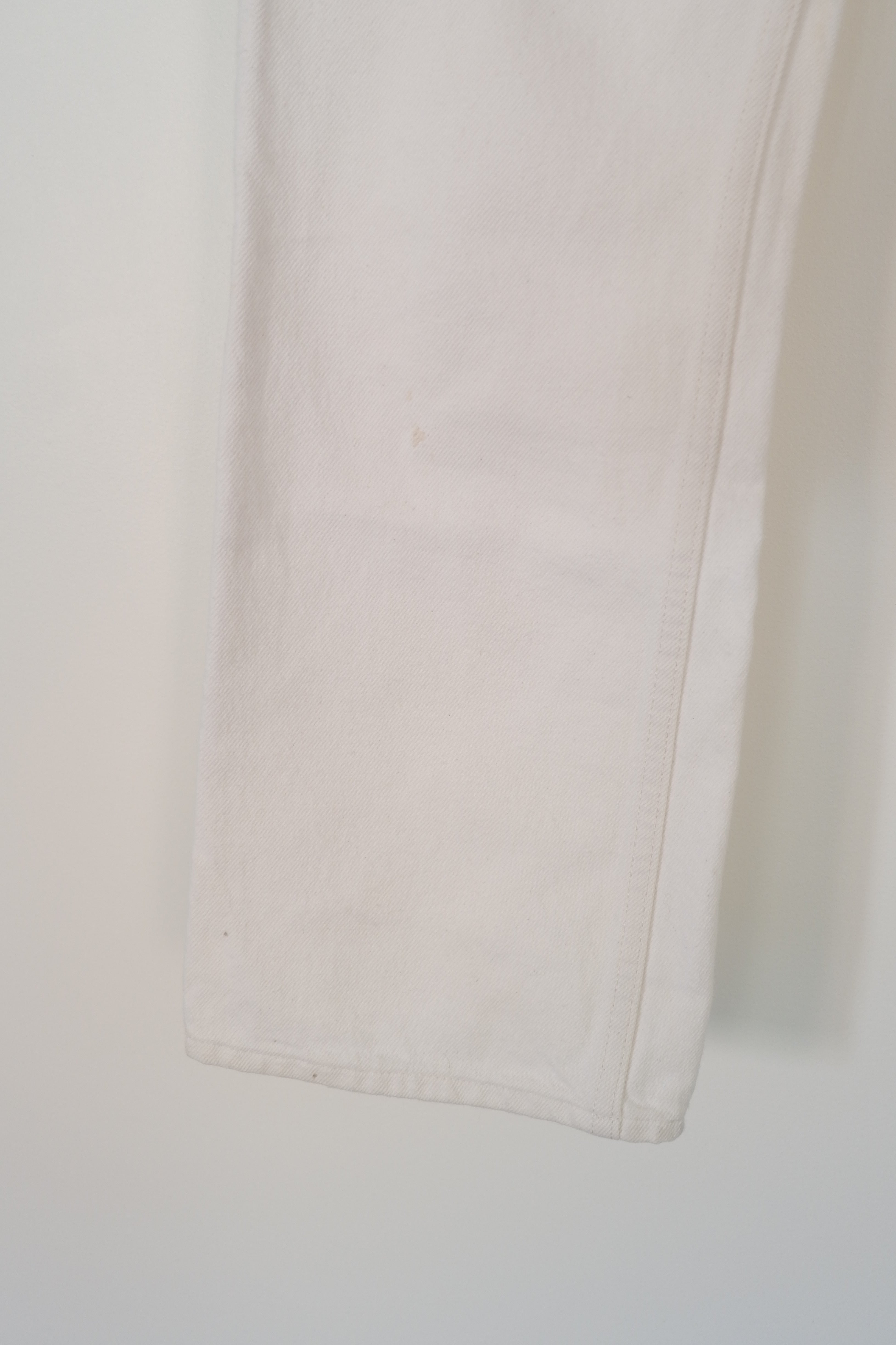 Levis 517 White High Waisted Jeans - 28