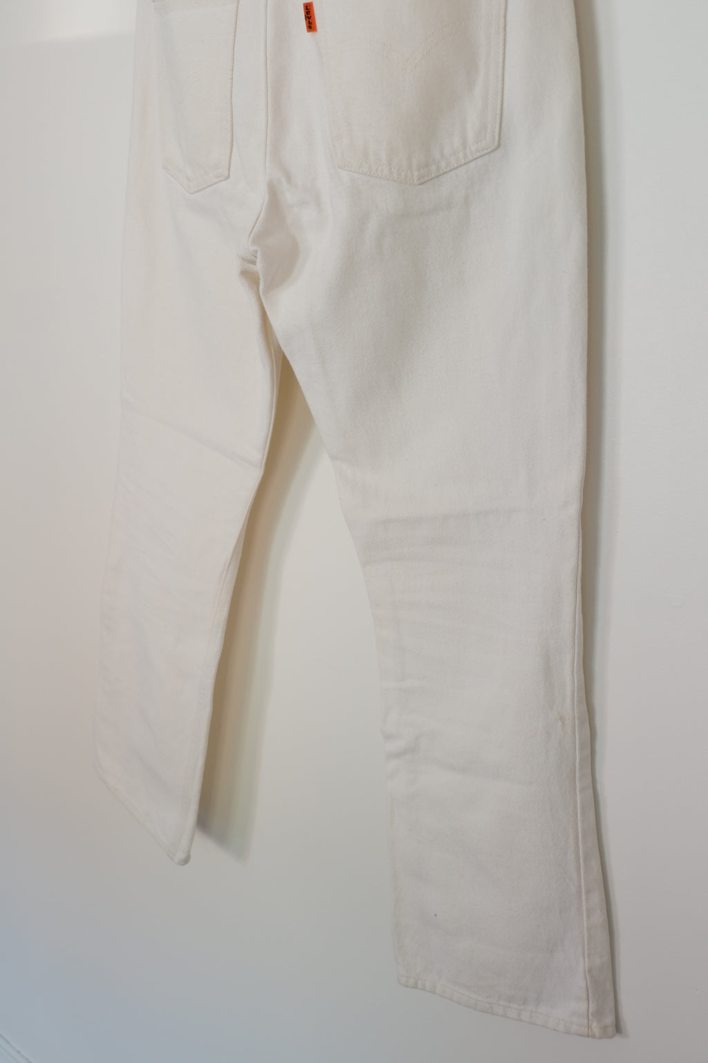 Levis 517 White High Waisted Jeans - 28