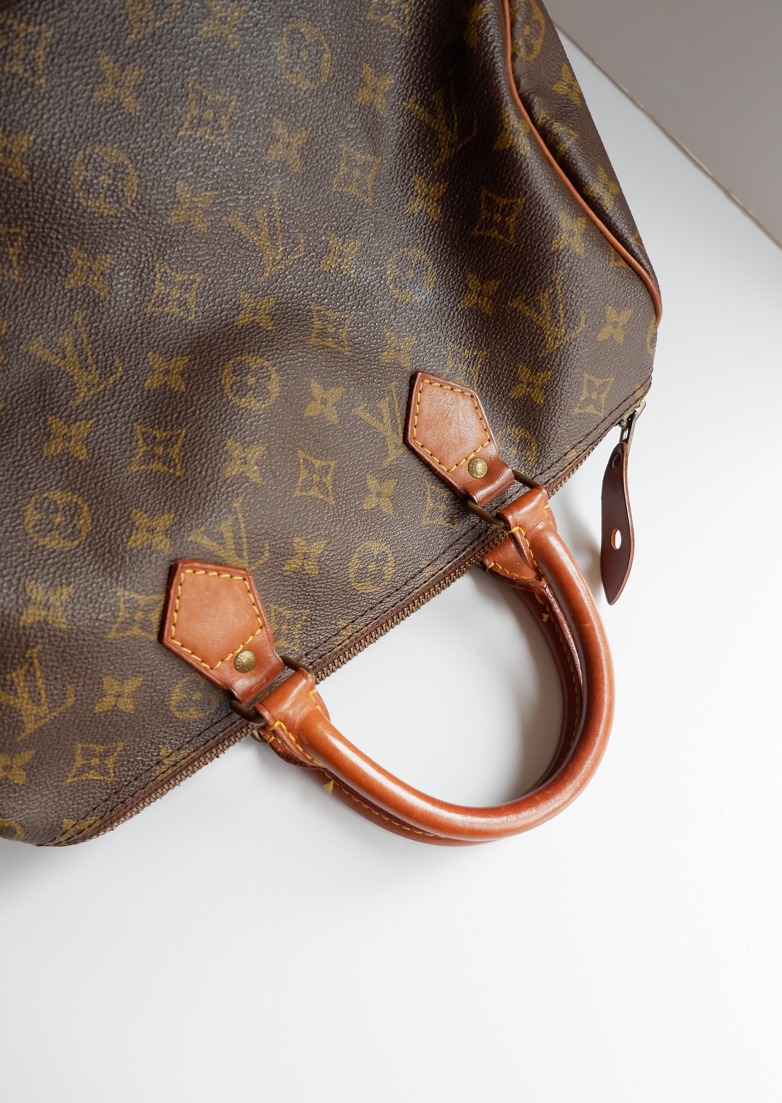 Sac Speedy 30 Monogram Louis Vuitton Vintage Authentique Pré-aimé