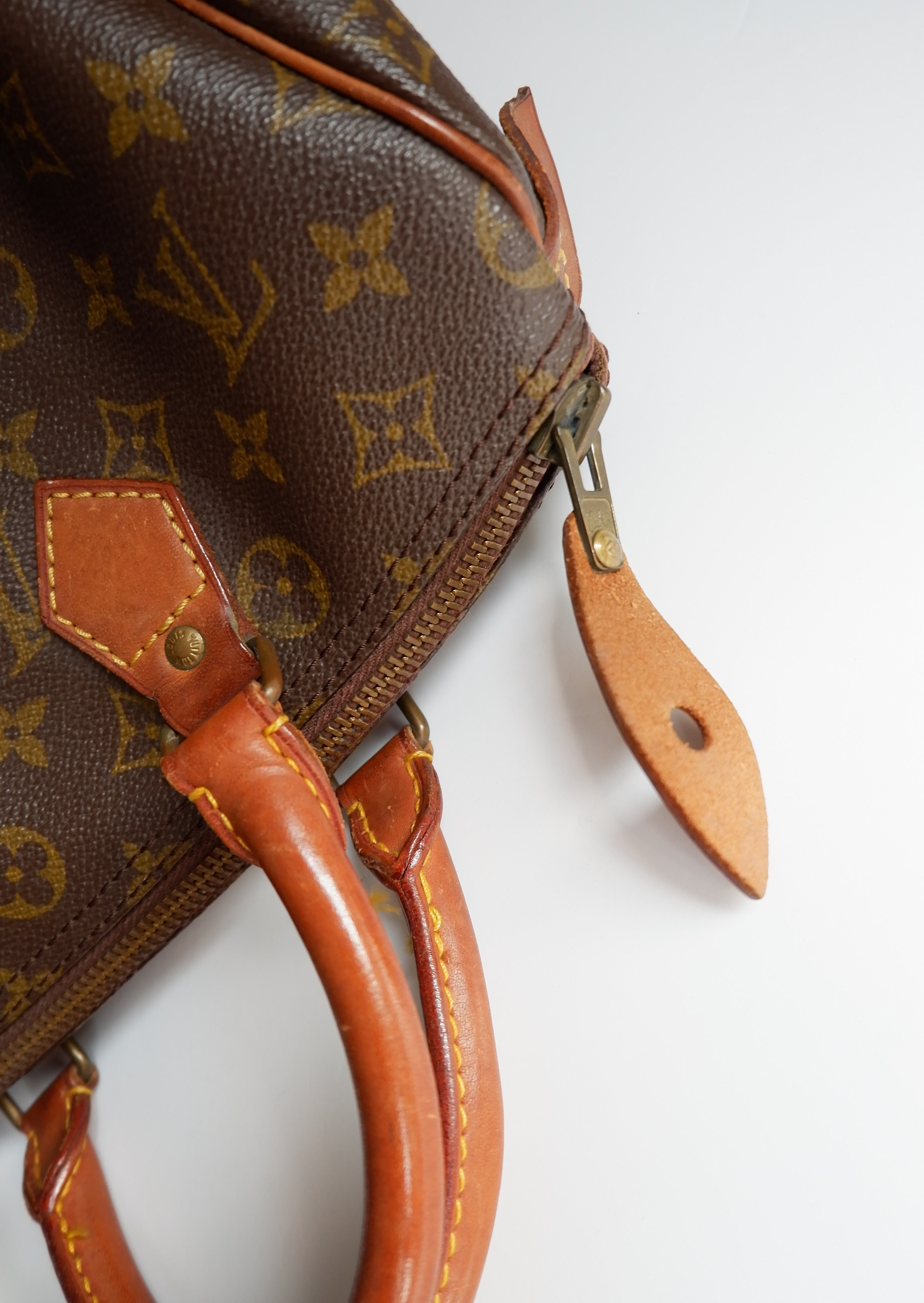 Sac Speedy 30 Monogram Louis Vuitton Vintage Authentique Pré-aimé