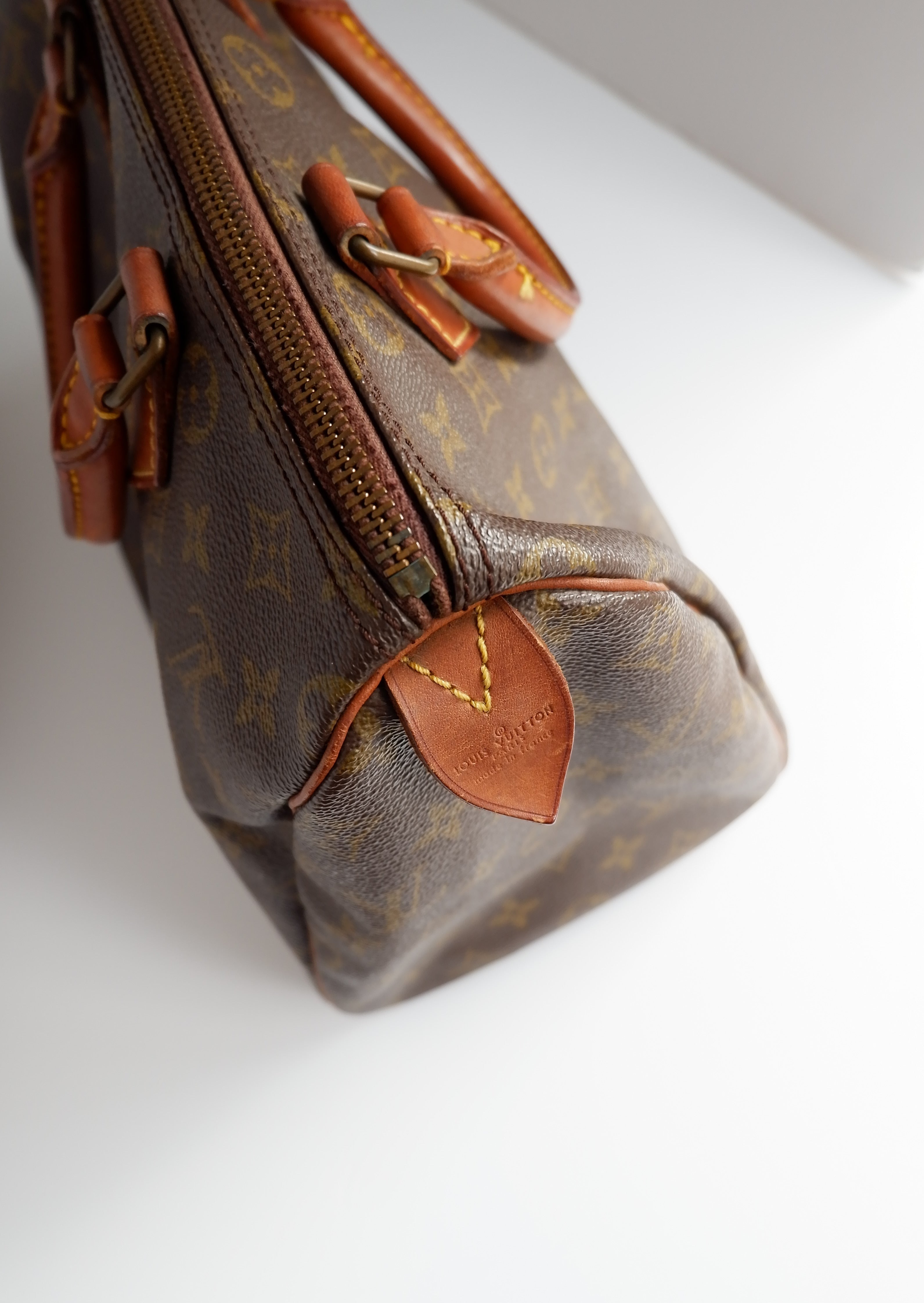 Sac Speedy 30 Monogram Louis Vuitton Vintage Authentique Pré-aimé