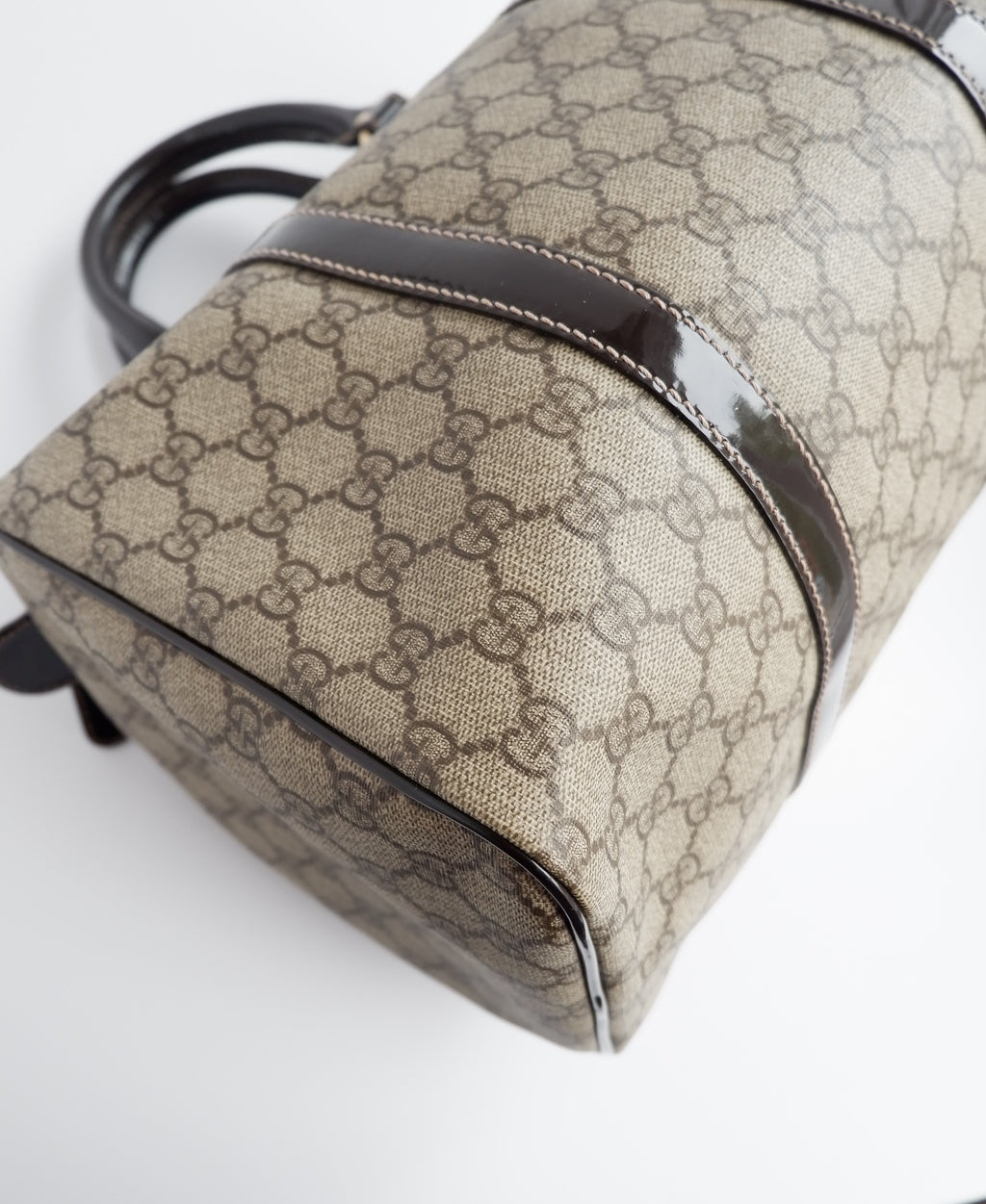 Sac Boston Gucci Joy marron d'occasion authentique