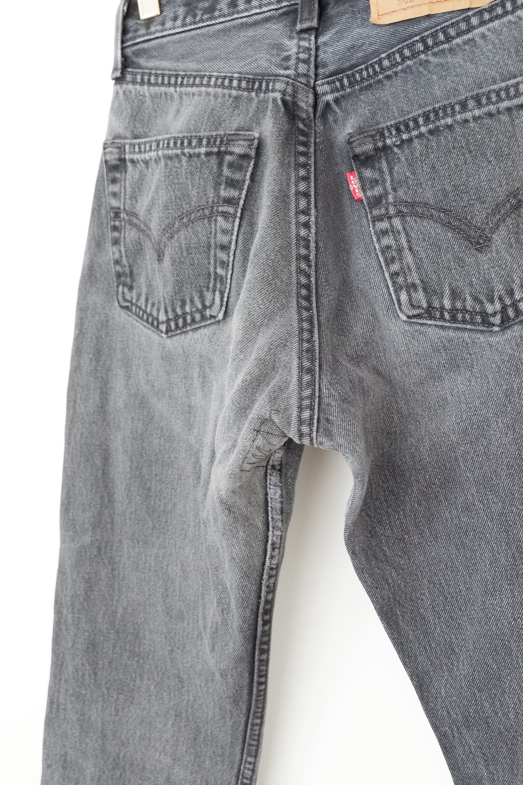 Levis Vintage 501 Black Jeans - 23
