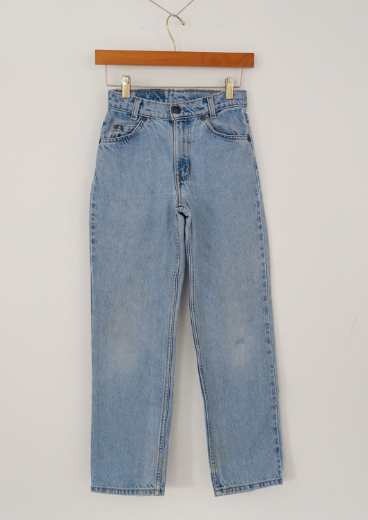 Levis Vintage 550 Light Wash Relaxed Fit Jeans - 24