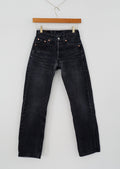 Levis Vintage 501 Black Wash Jeans - 24