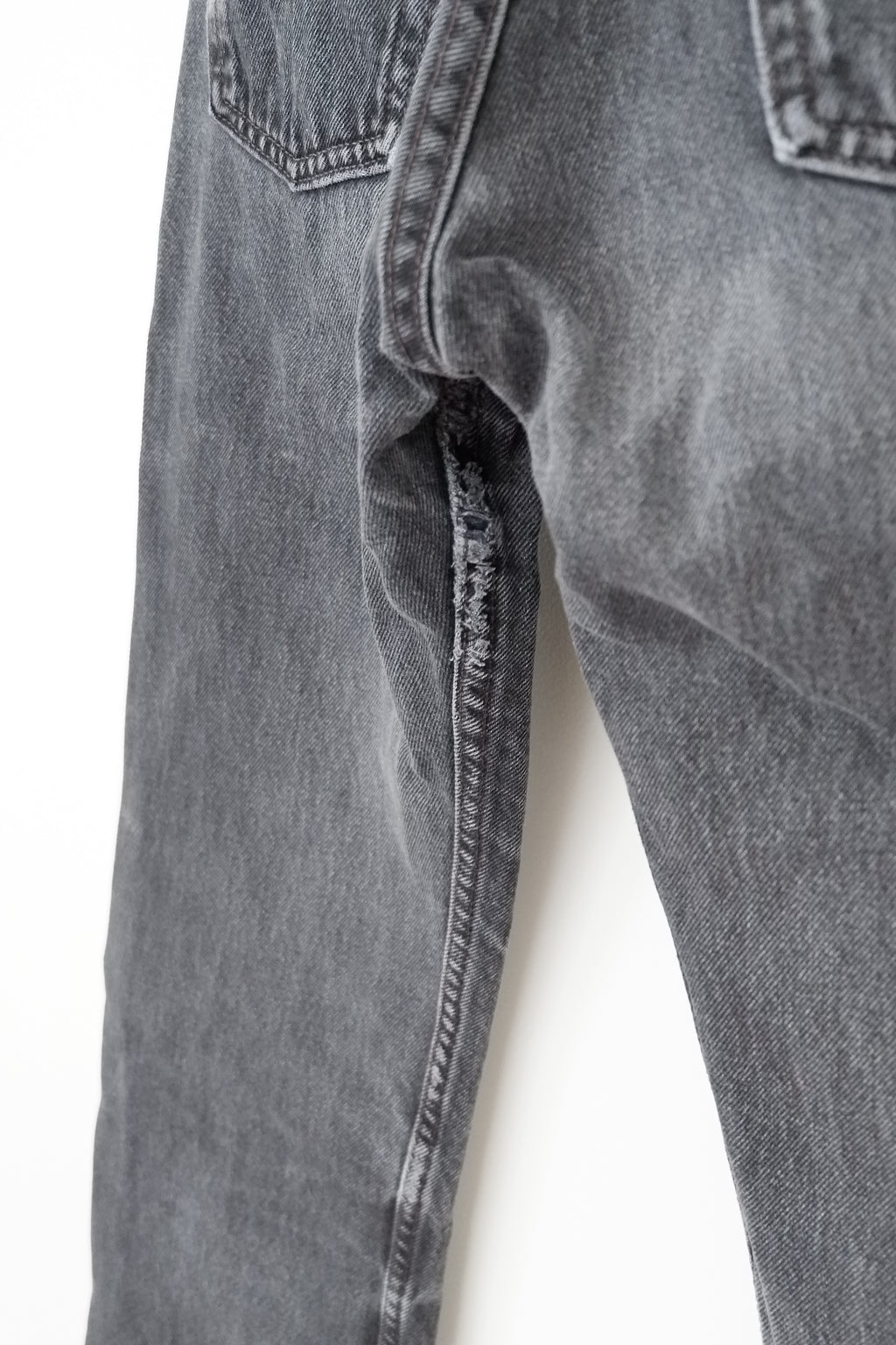 Levis Vintage 501 Black Wash Jeans - 24
