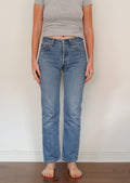 Levis Vintage 501 Medium Wash Jeans - 28