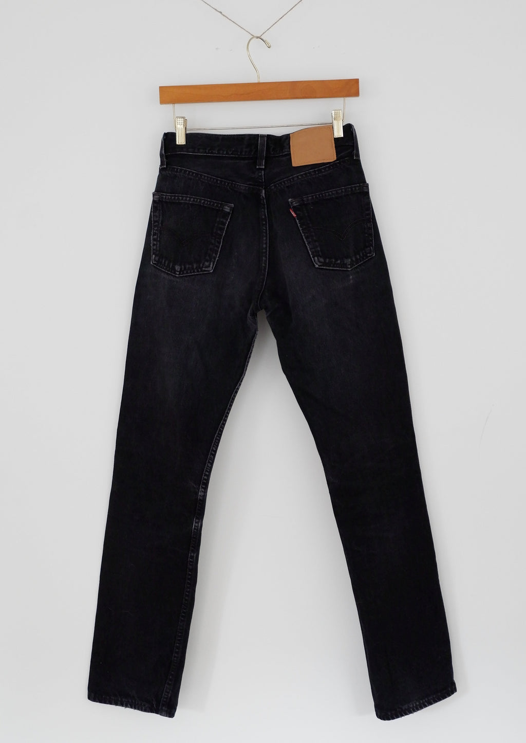 Levis Vintage 501 Black Jeans - 28