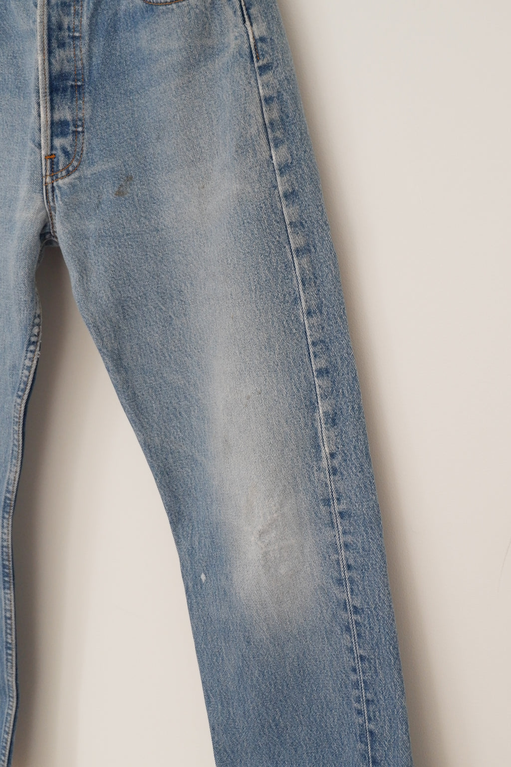 Levis Vintage 501 Medium Light Wash Jeans - 30