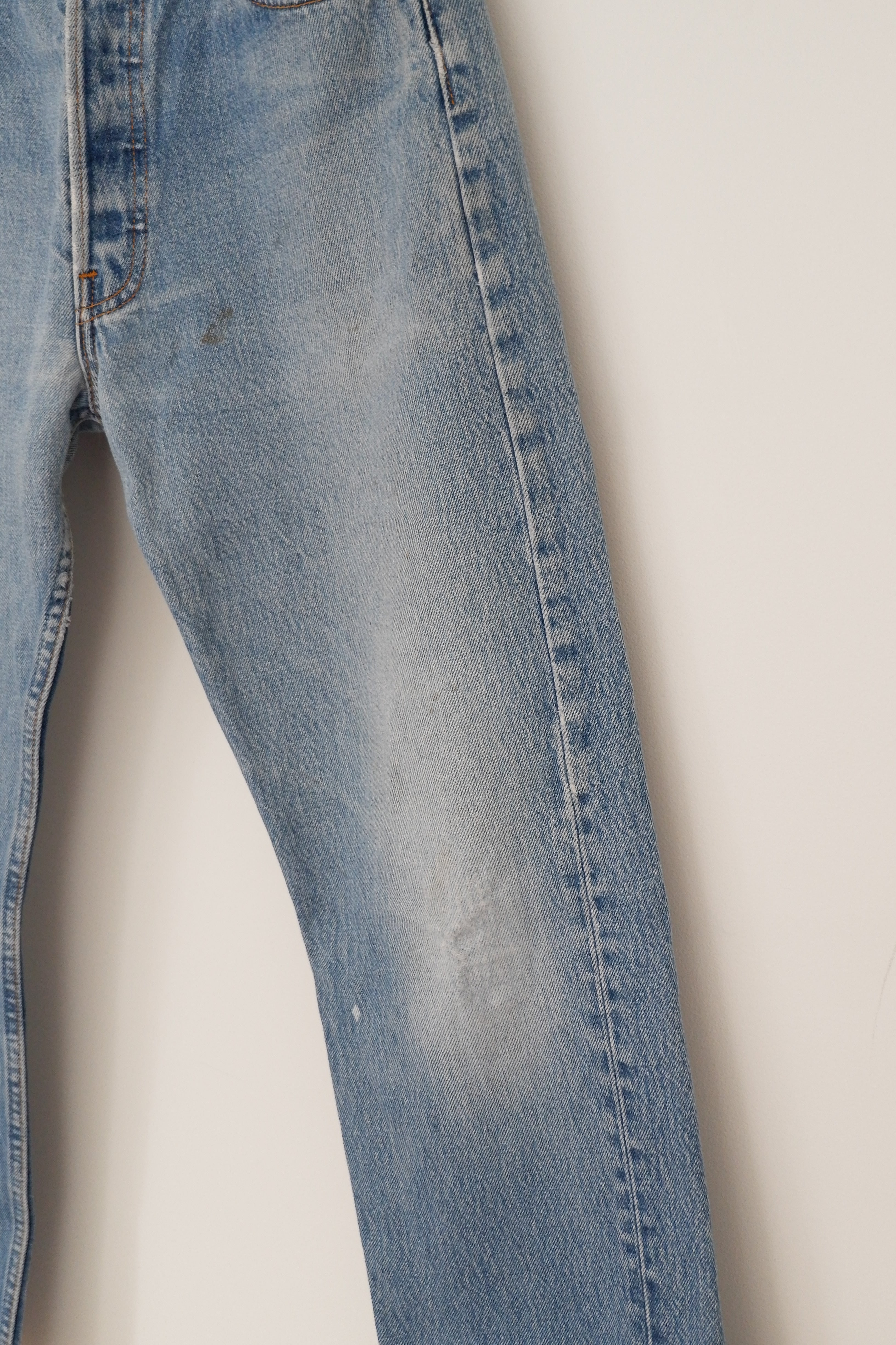 Levis Vintage 501 Medium Light Wash Jeans - 30