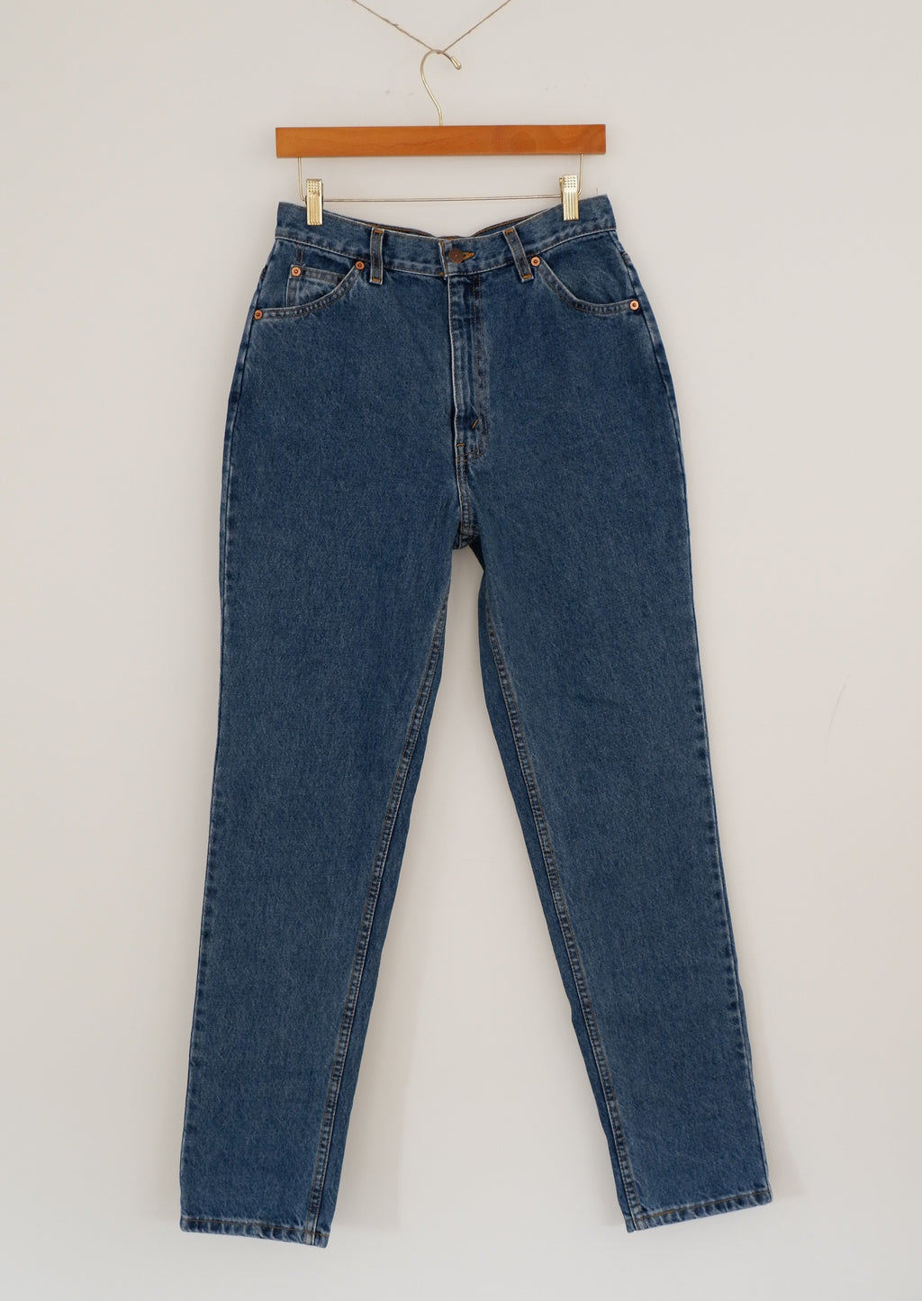 Levis Vintage Medium Wash High Relaxed Fit Slim Leg - 30