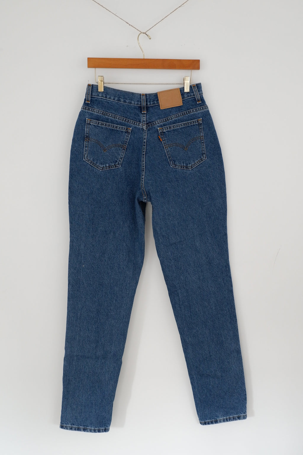 Levis Vintage Medium Wash High Relaxed Fit Slim Leg - 30
