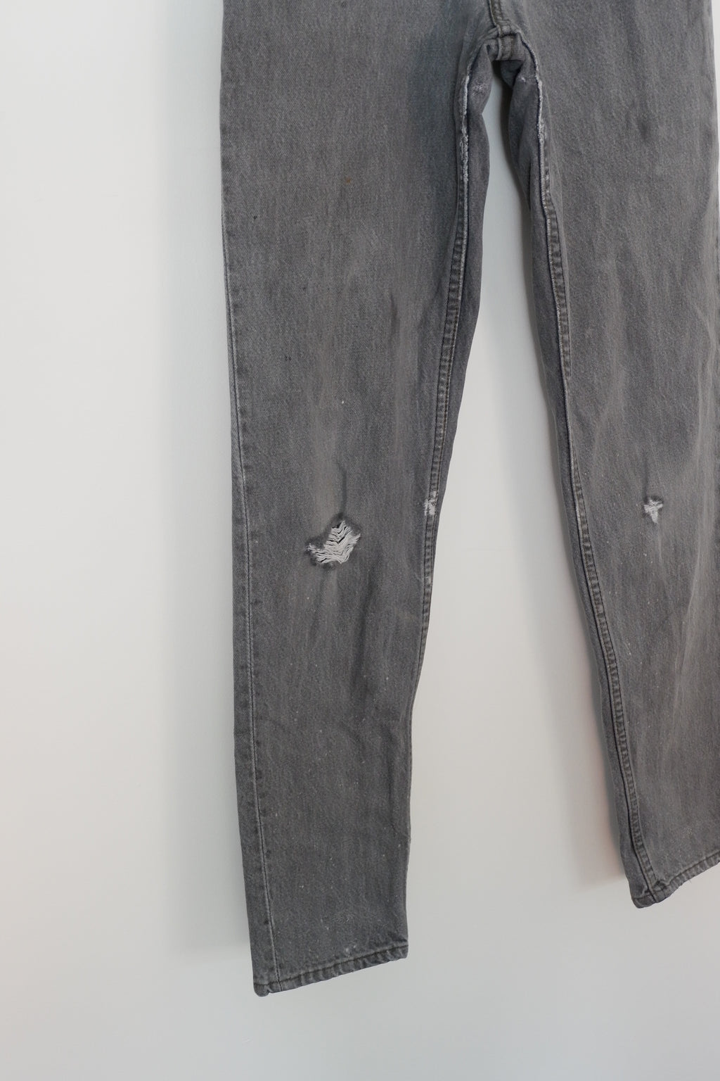 Levis Vintage 591 Light Grey Jeans - 26