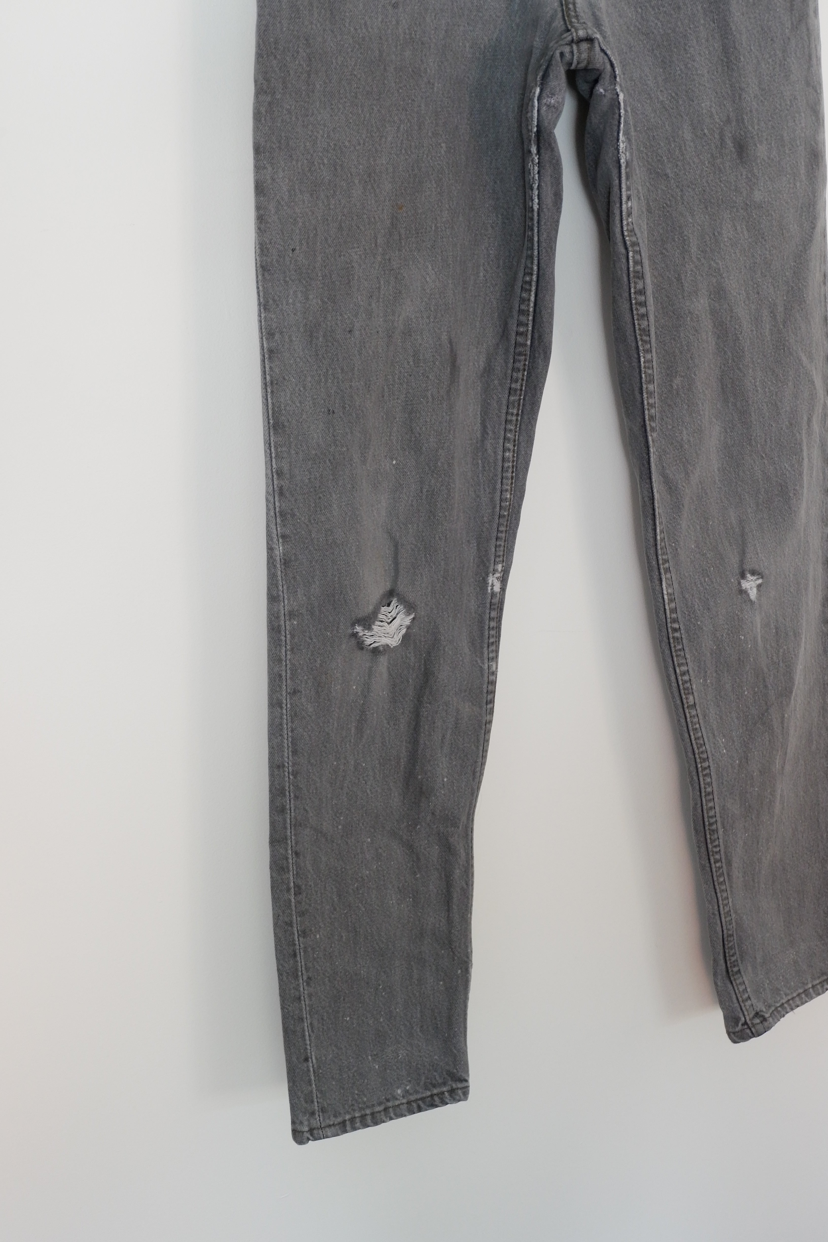 Levis Vintage 591 Light Grey Jeans - 26