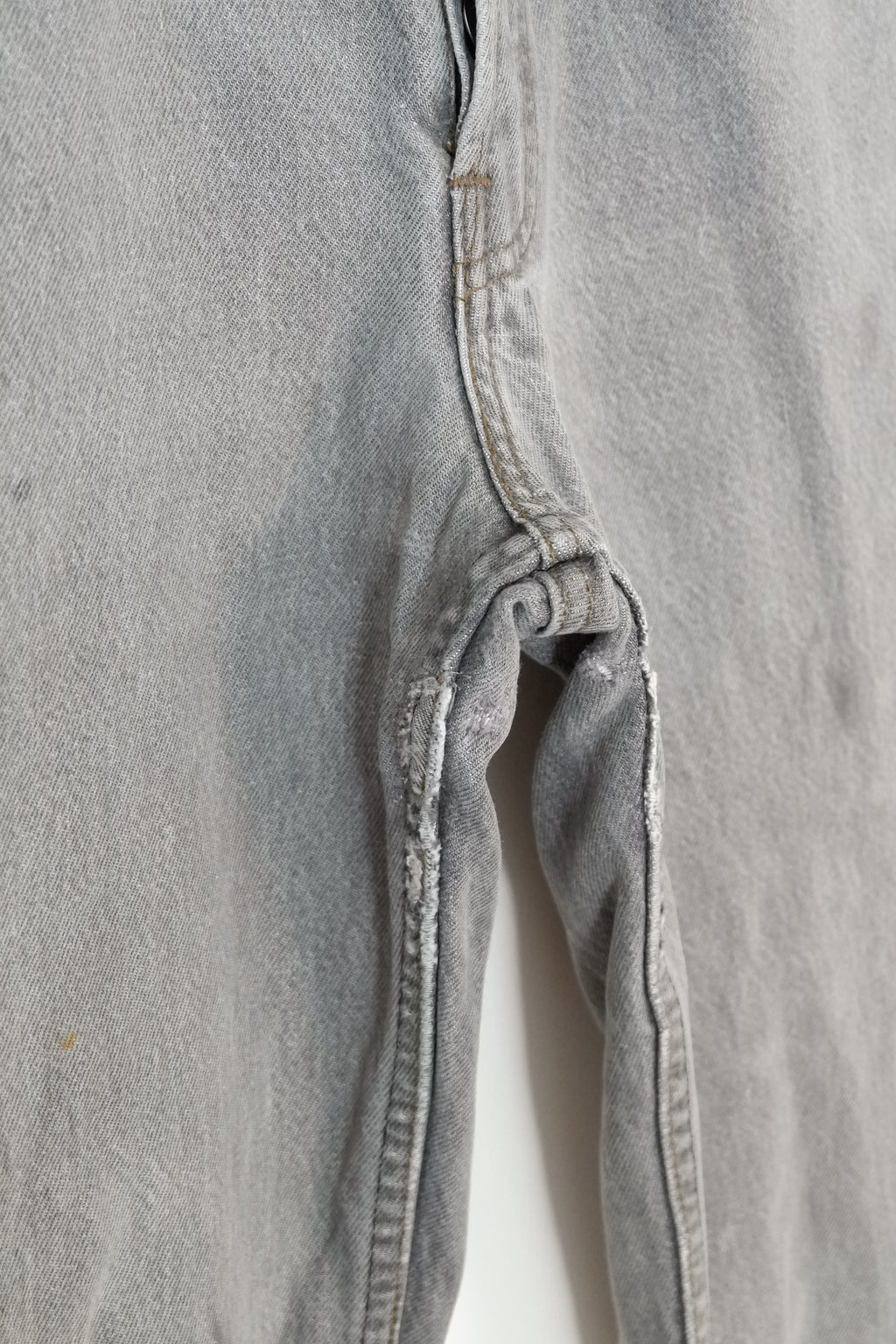 Levis Vintage 591 Light Grey Jeans - 26