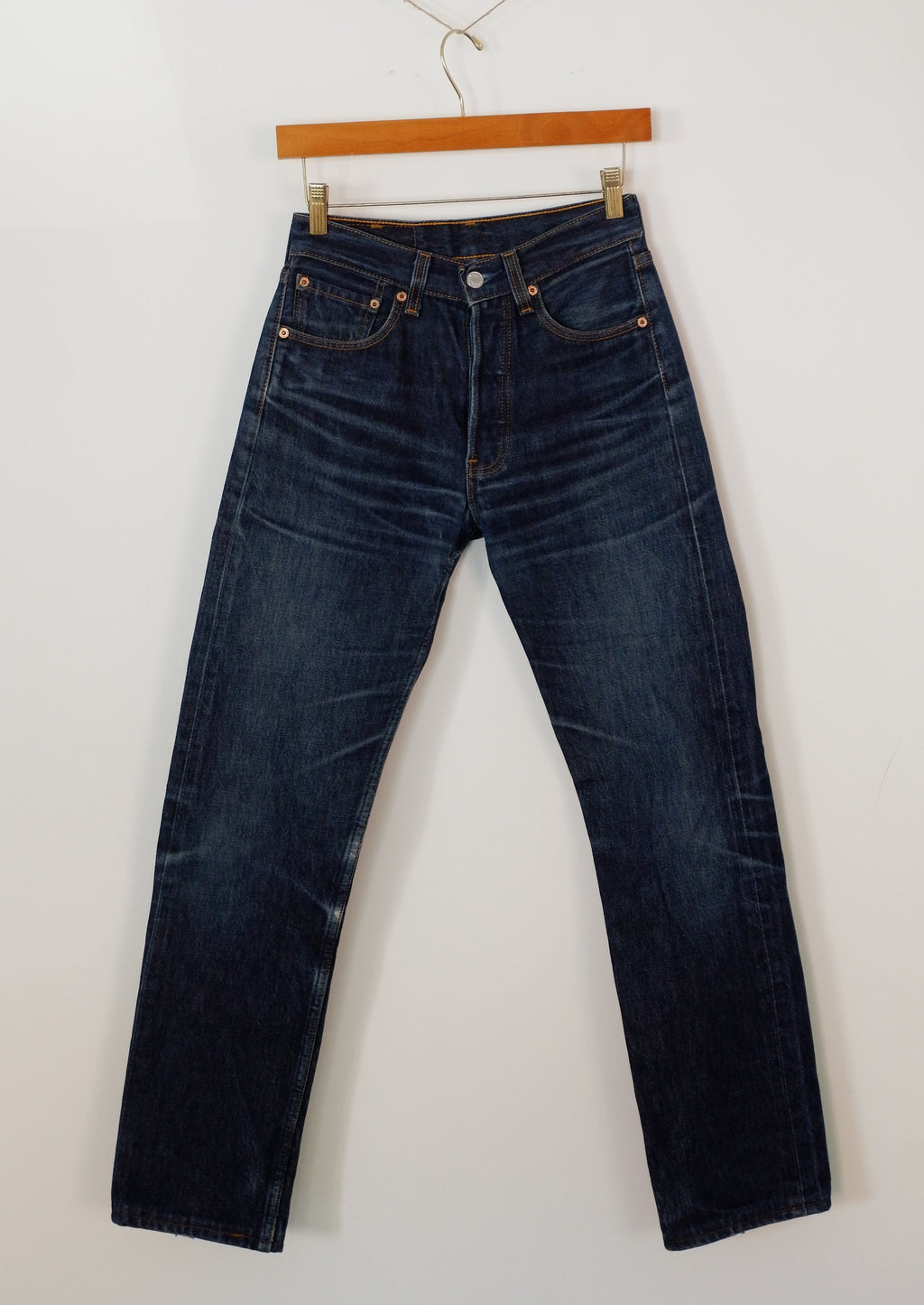 Levis Vintage 501 Medium Dark Blue Jeans - 26