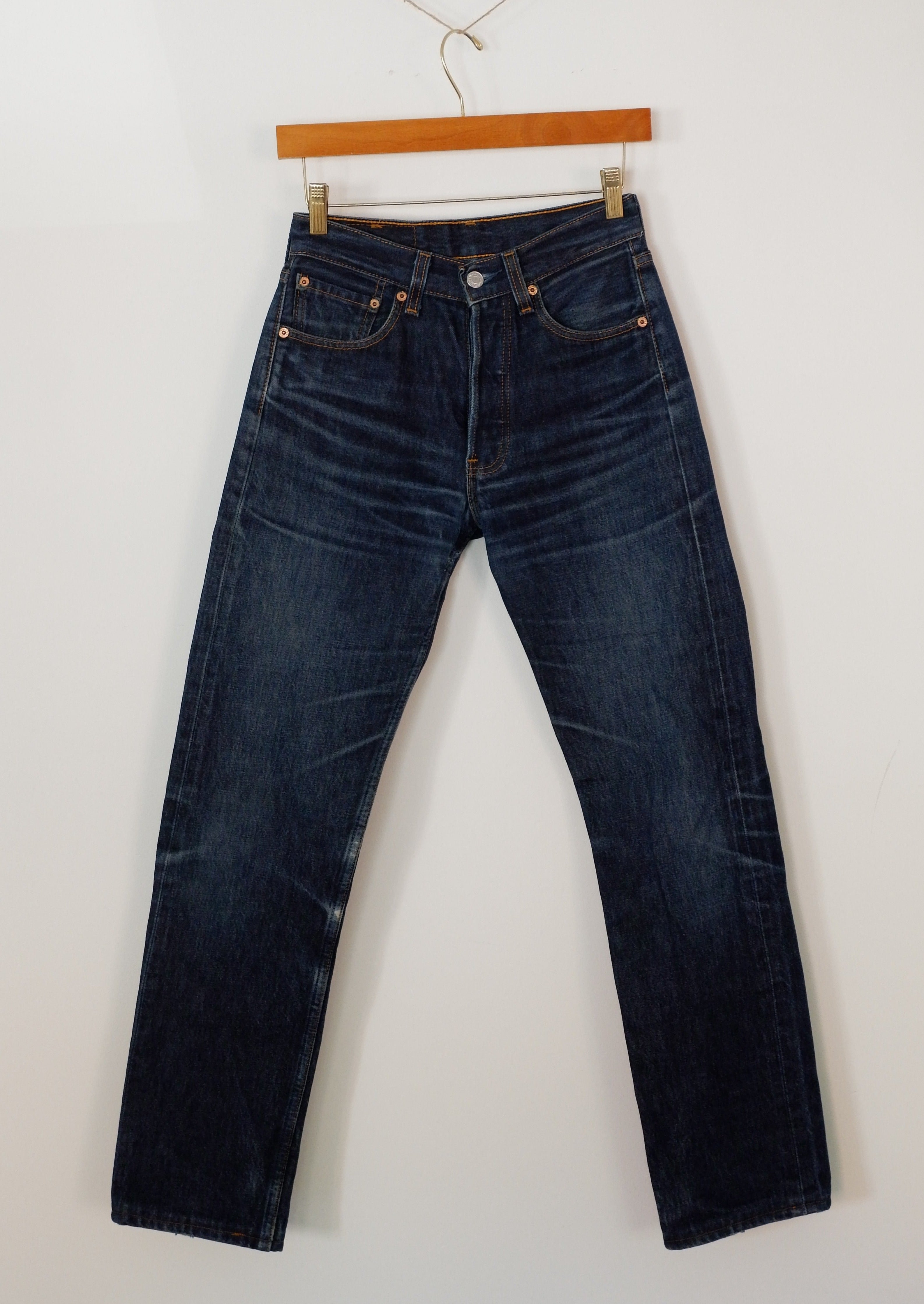 Levis Vintage 501 Medium Dark Blue Jeans - 26