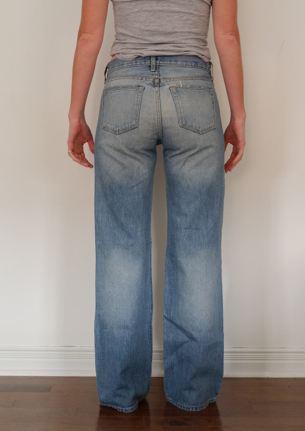 Simon Miller Light Wash Wide Leg Jeans - 26