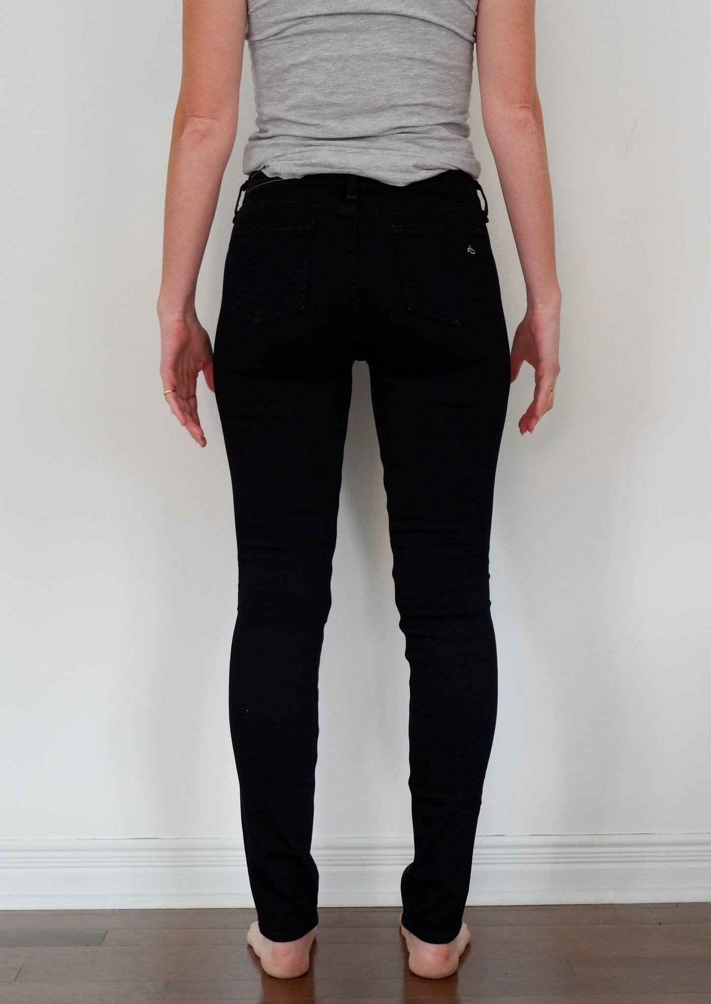 Rag & Bone Black Skinny Jeans - 26