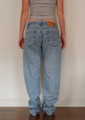 Levis 505 Light Wash Regular Fit Straight Leg Jeans - 34