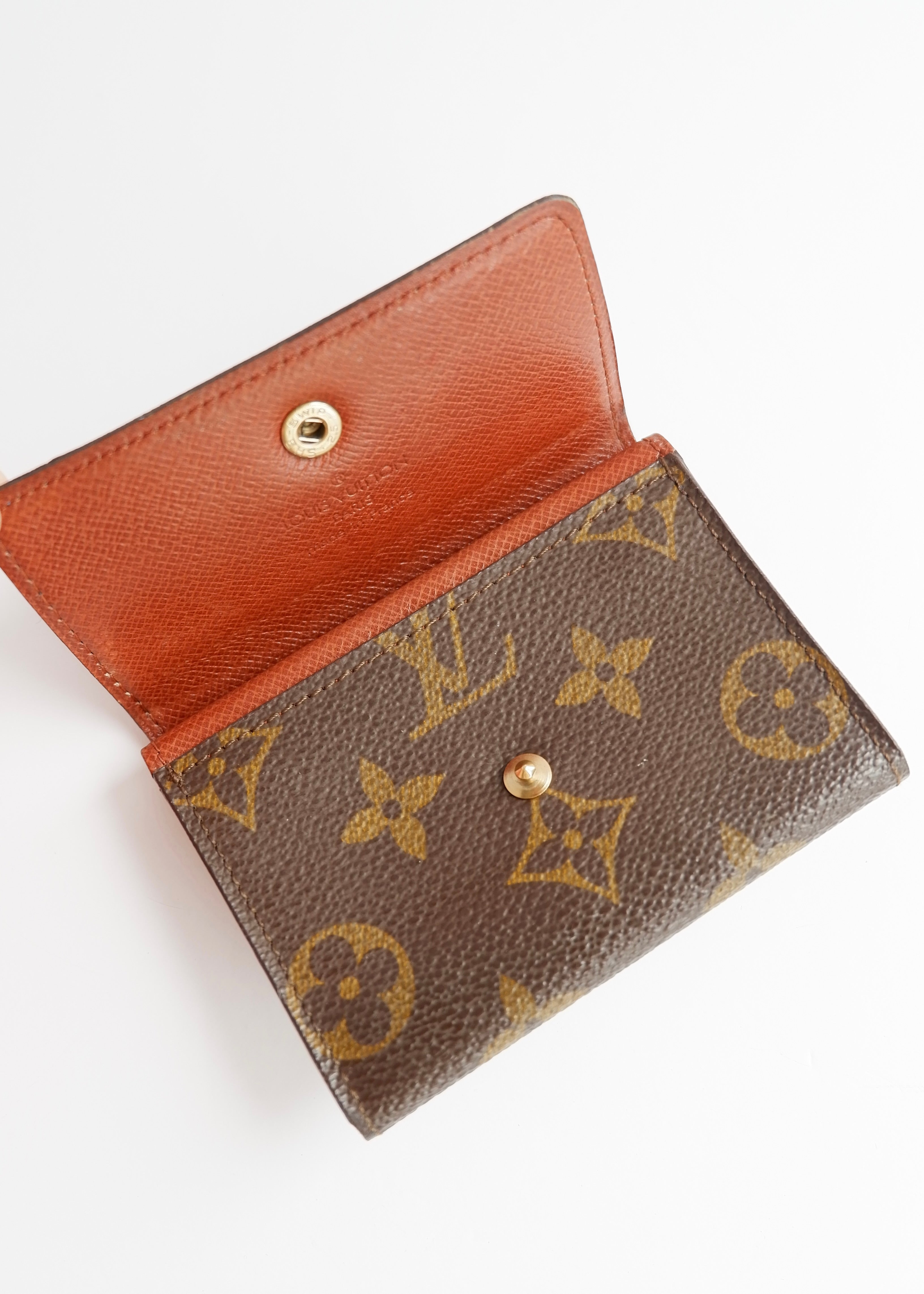 Preowned Louis Vuitton Monogram Coin/Card Holder