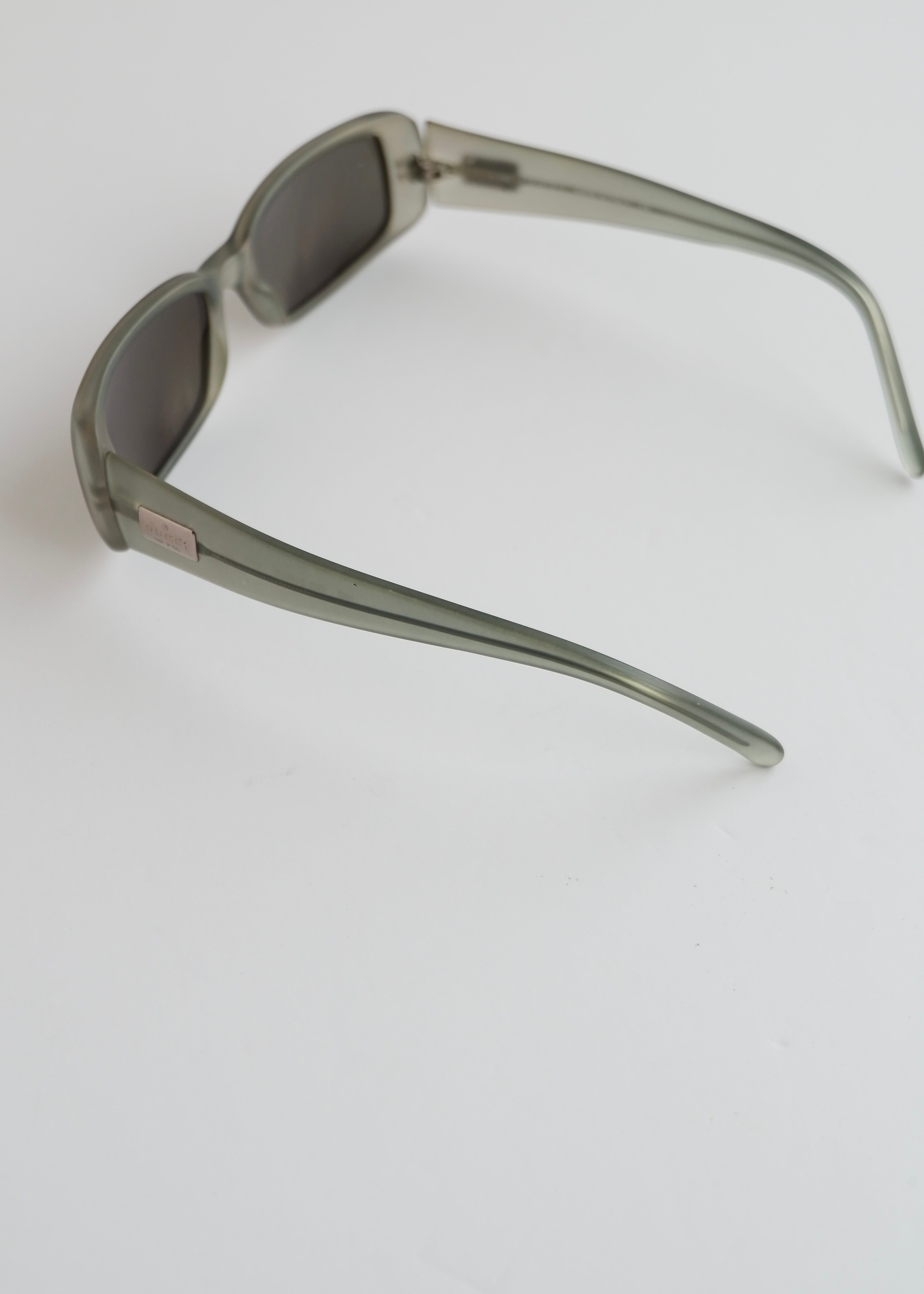 Authentic Preowned Gucci Grey Acetate Square Frame Sunglasses