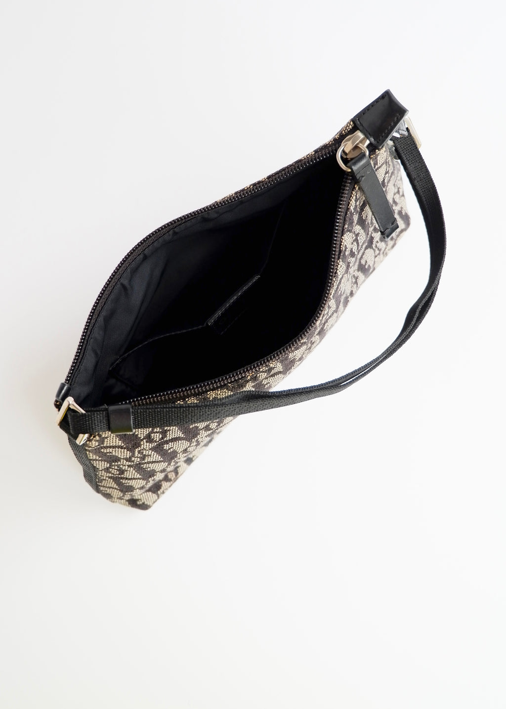 Authentic Preowned Dior Black Trotter Shoulder Bag