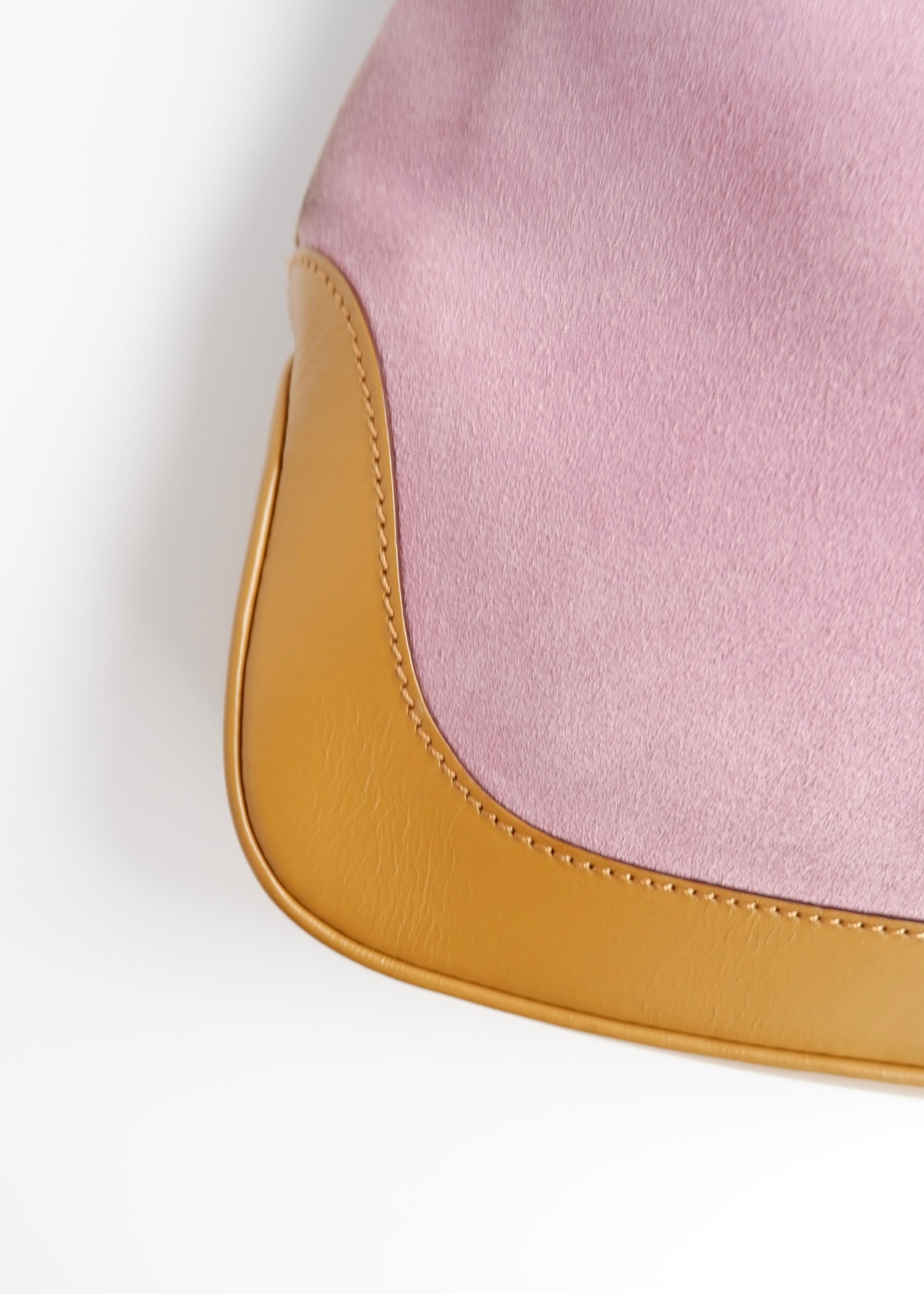 Authentic Preowned Gucci Purple/Tan Suede/Leather Jackie Shoulder Bag